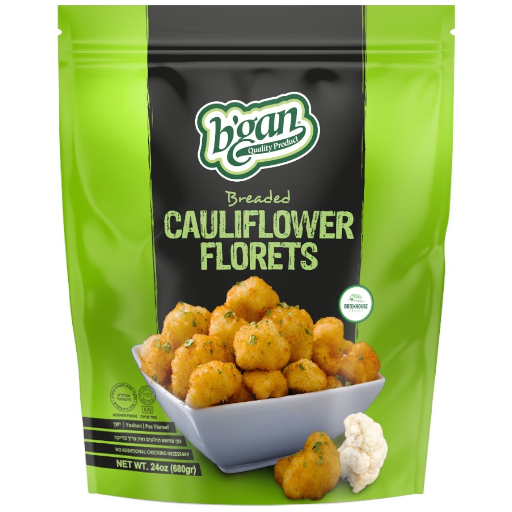Bgan breaded cauliflower florets 24oz