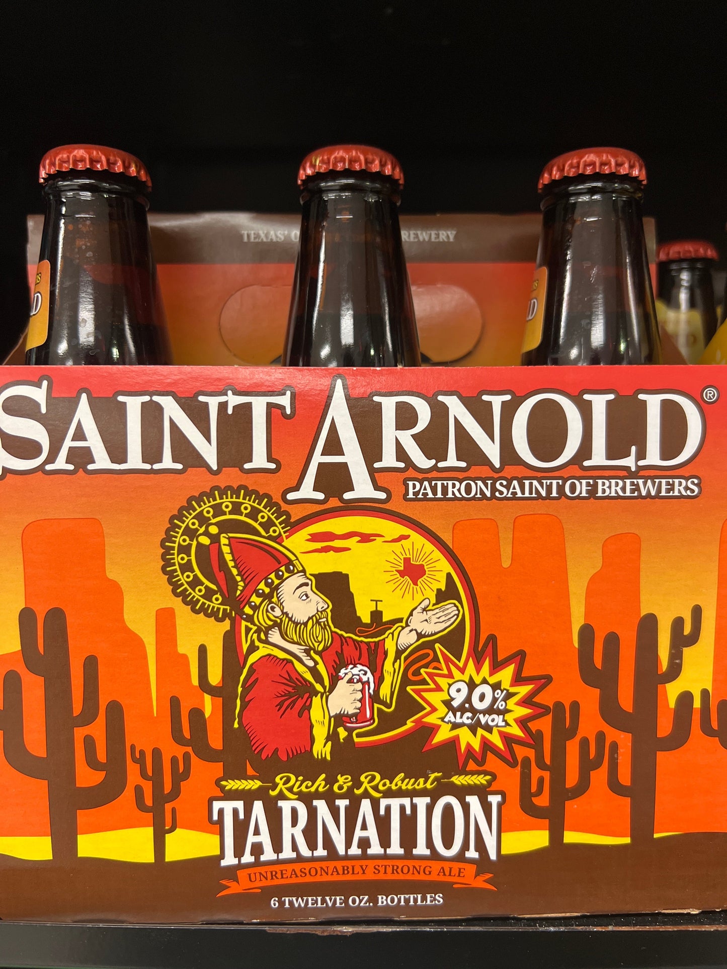 Saint Arnold tarnation 12oz 6pk beer bottles