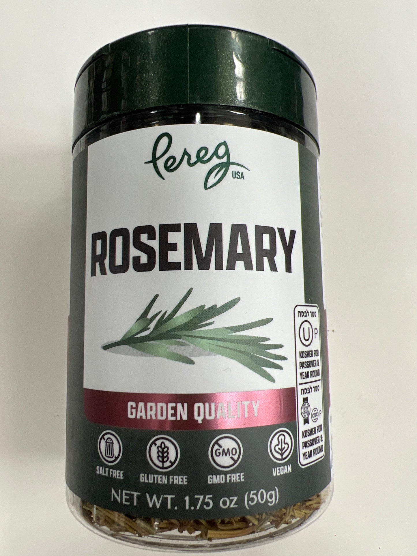 Pereg rosemary. Garden quality