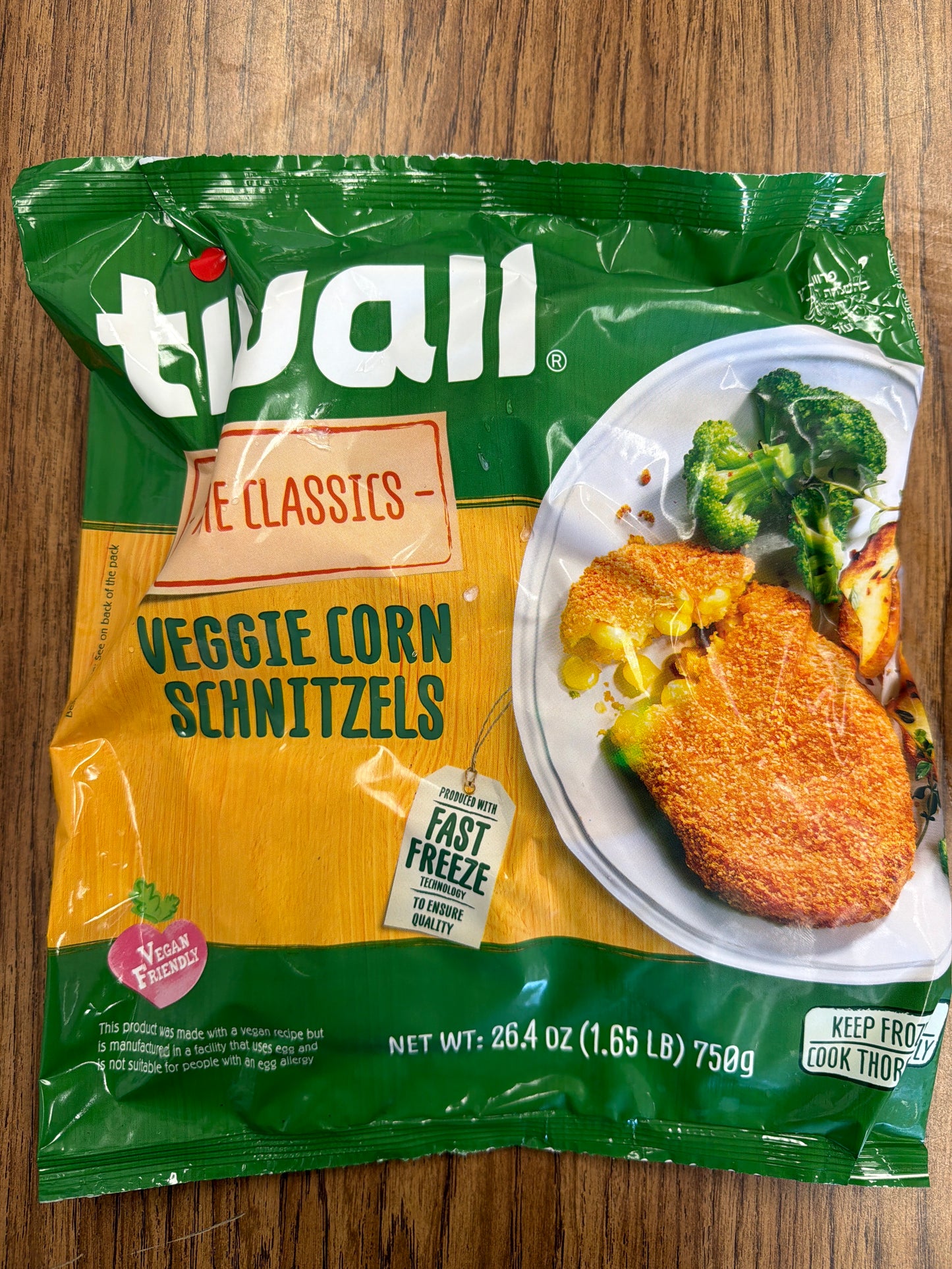 Tivoll veggie corn schnitzel
