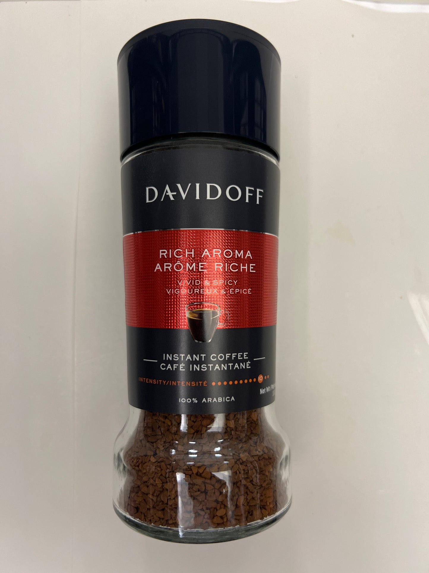 Davidoff rich aroma vivid and spicy instant coffee