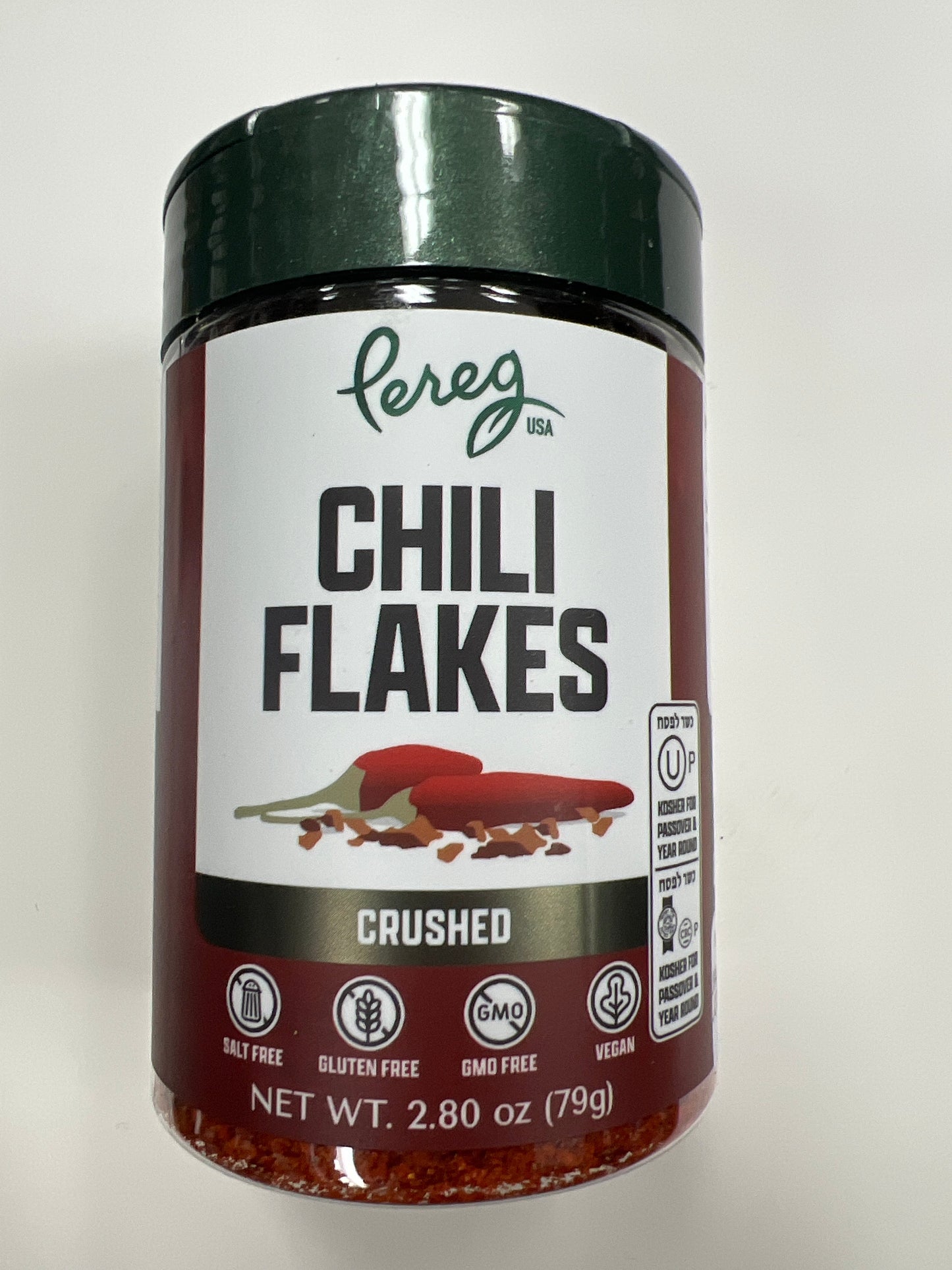 Pereg chili flakes. Crushed