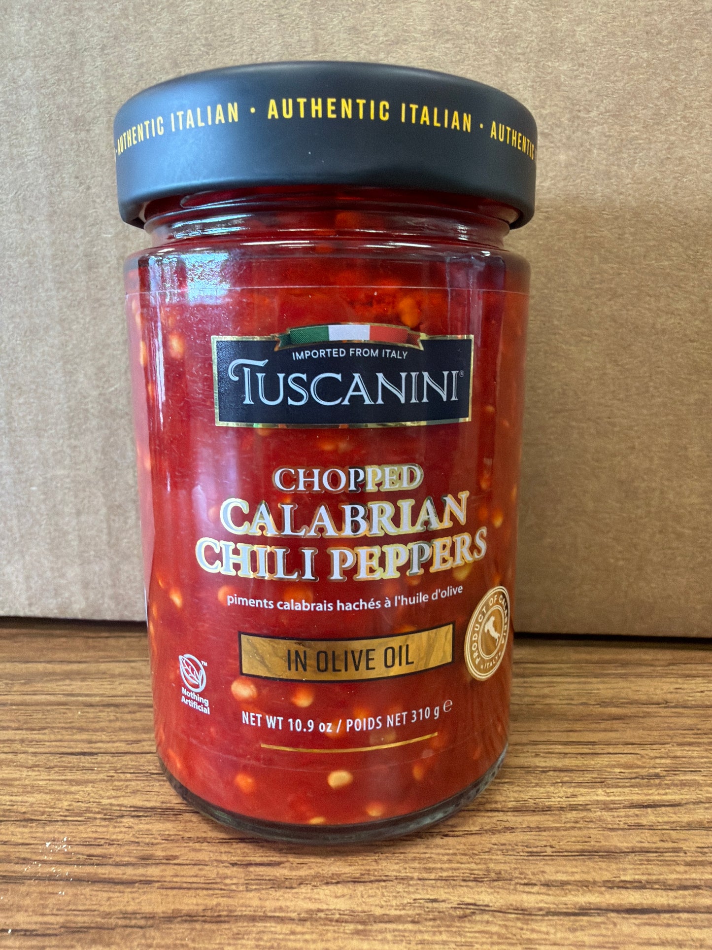 Tuscanini chopped Calabrian chili peppers in olive oil