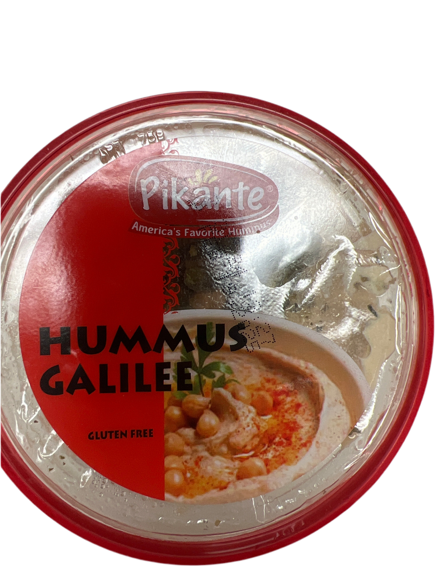 Pikante hummus Galilee gluten free 8oz