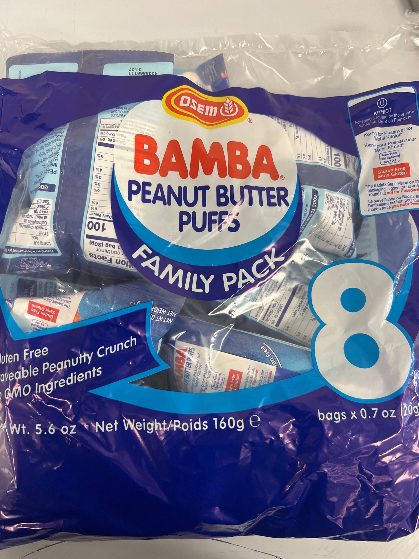 KFP Osem bamba family pack 8ct