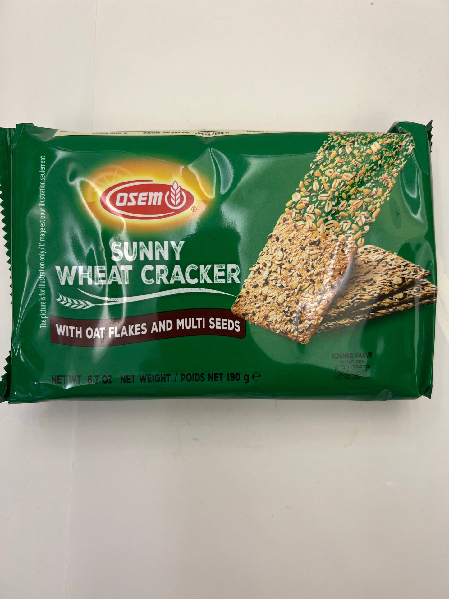 Osem sunny wheat cracker with oat flakes and multi seeds