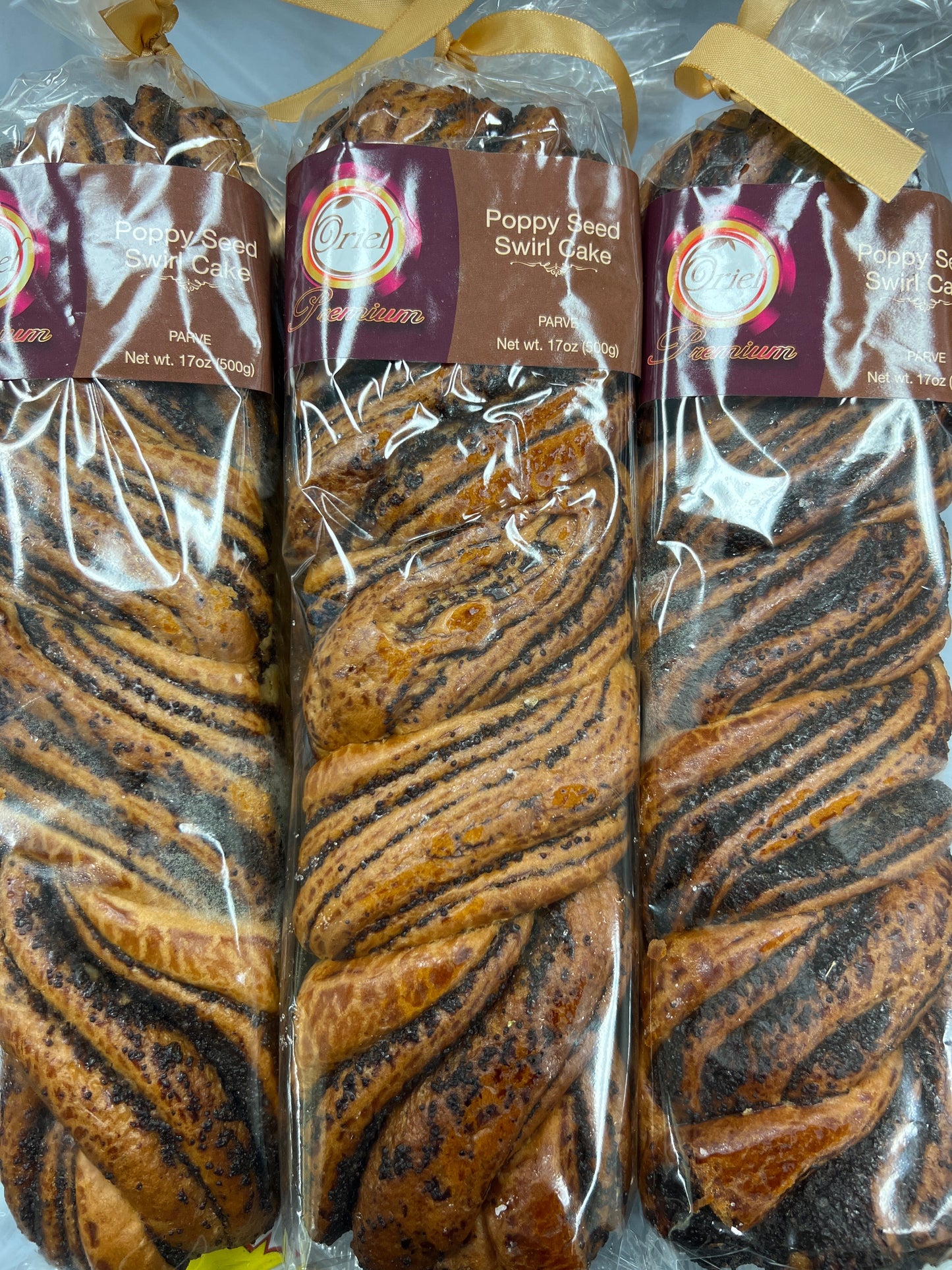 Oriel poppy seed swirl cake