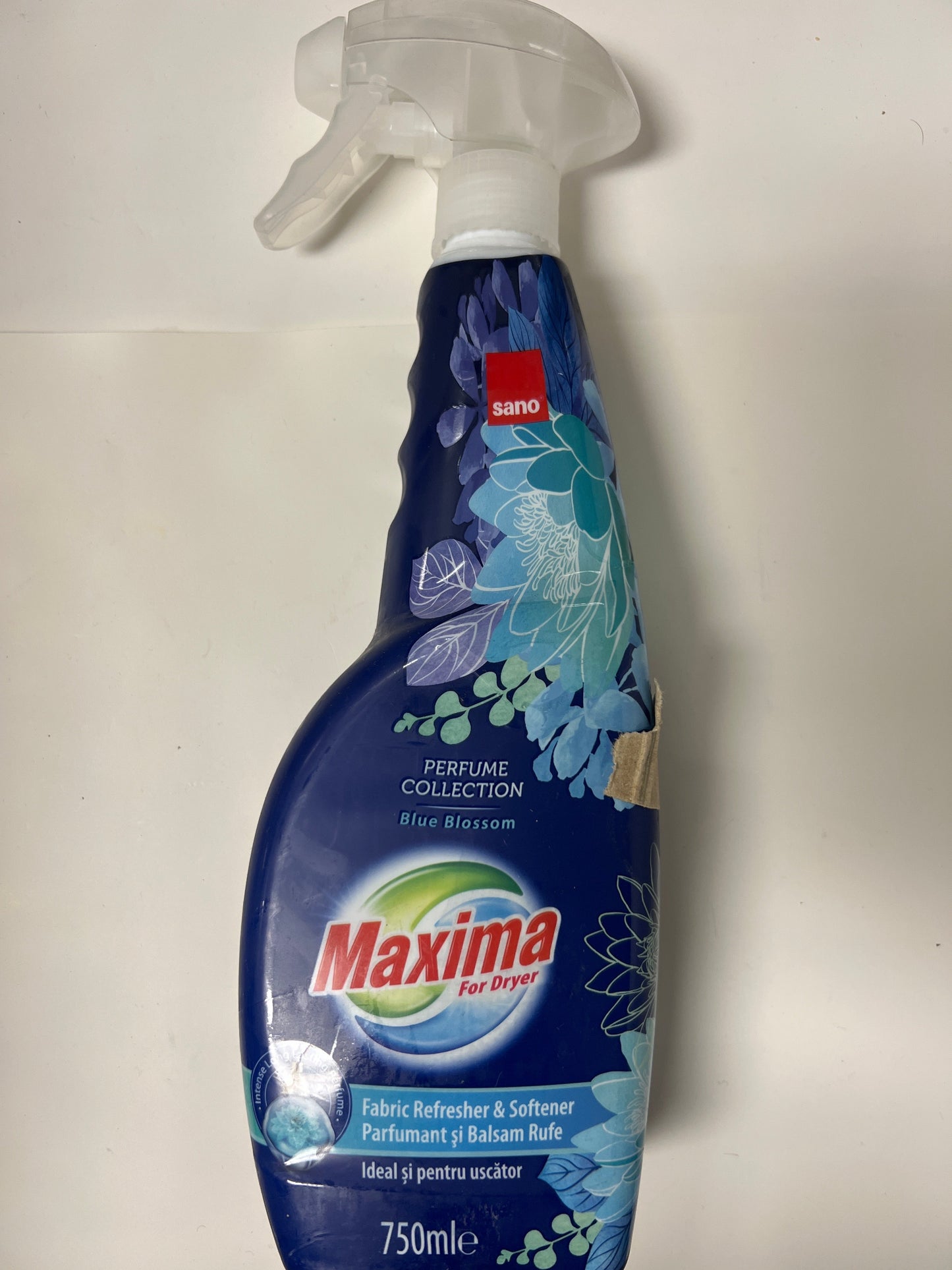 Sano maxima perfume collection blue blossom spray for dryer
