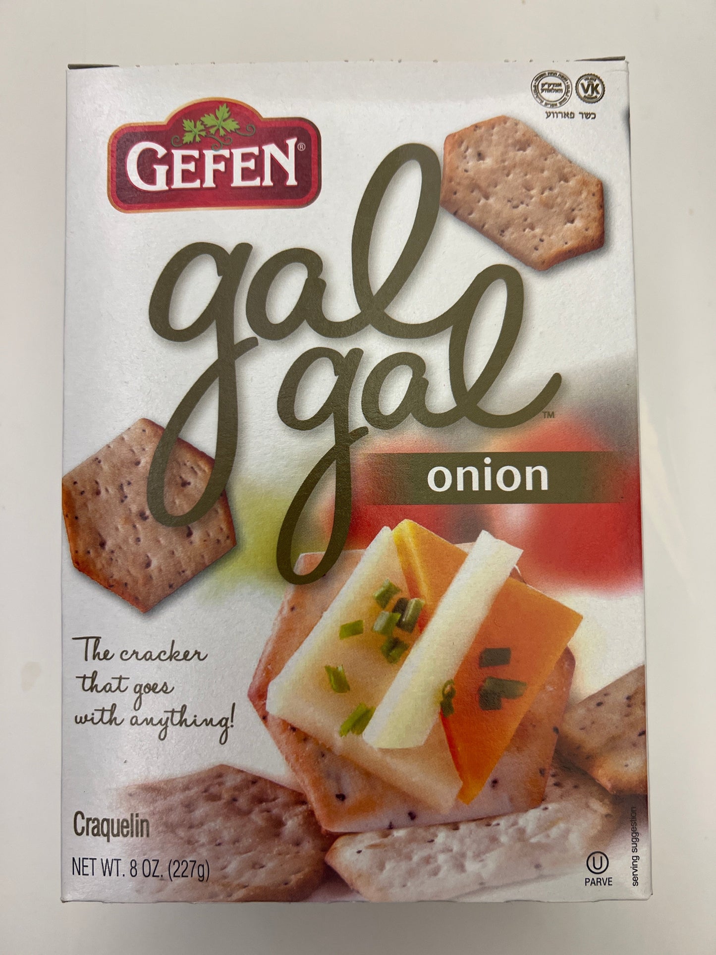 Gefen gal gal cracker onion