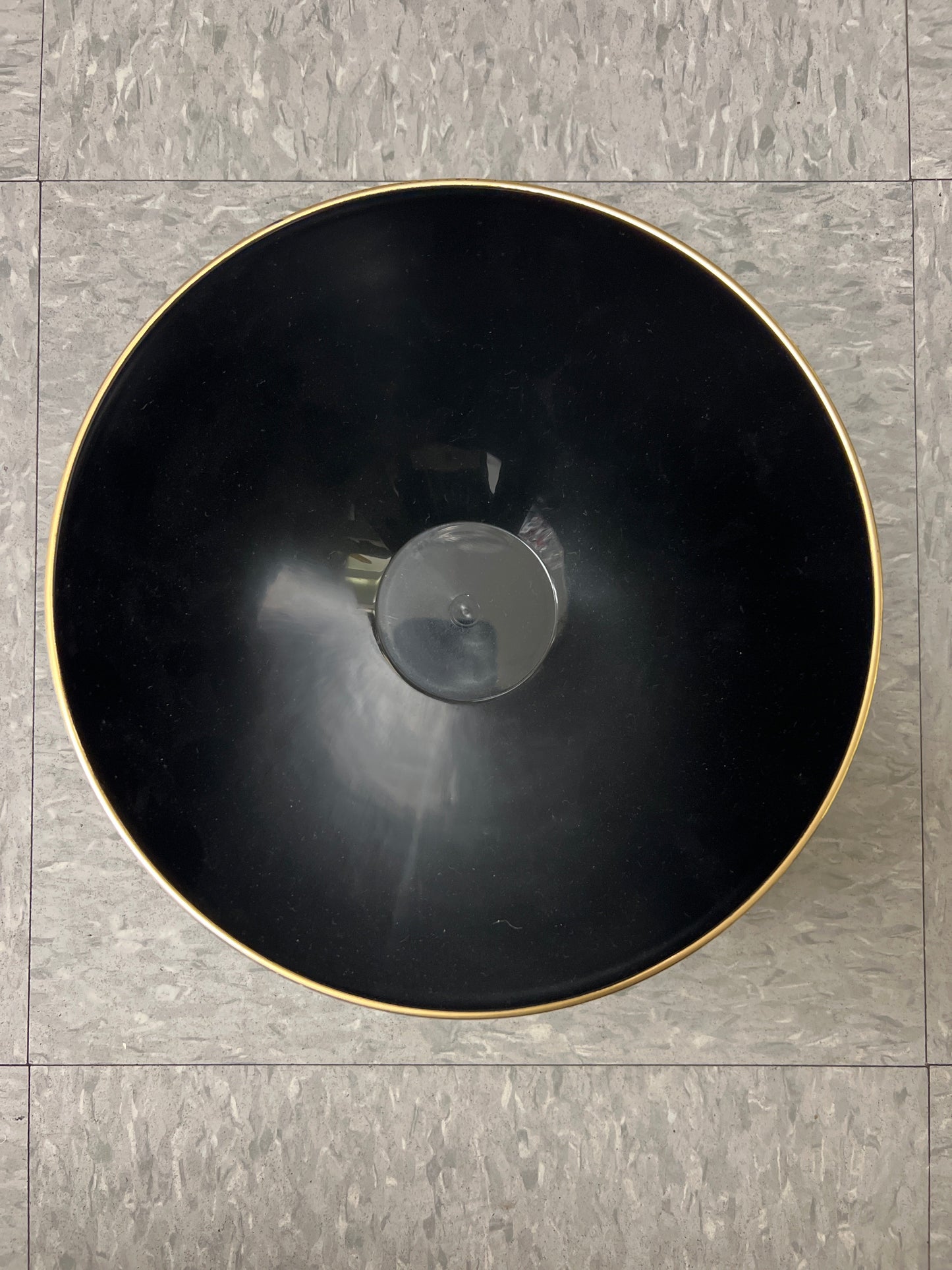 Simcha collection 3229 gold rim salad bowl