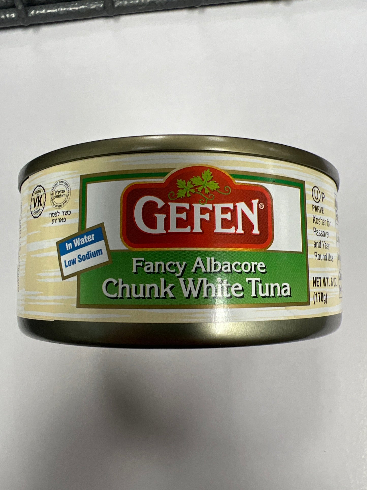 Gefen fancy albacore chunk white tuna in water