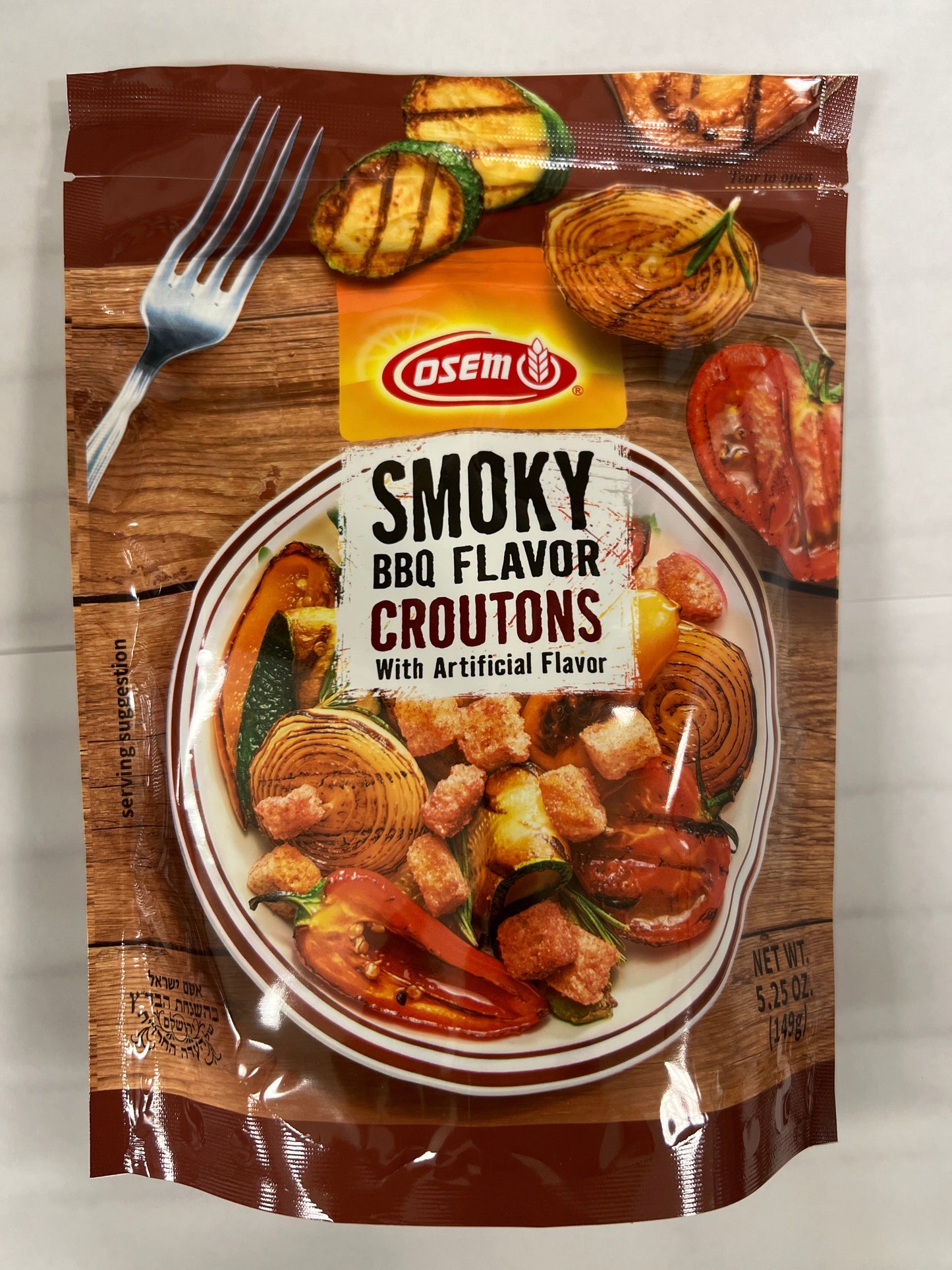 Osem smoky bbq flavor croutons