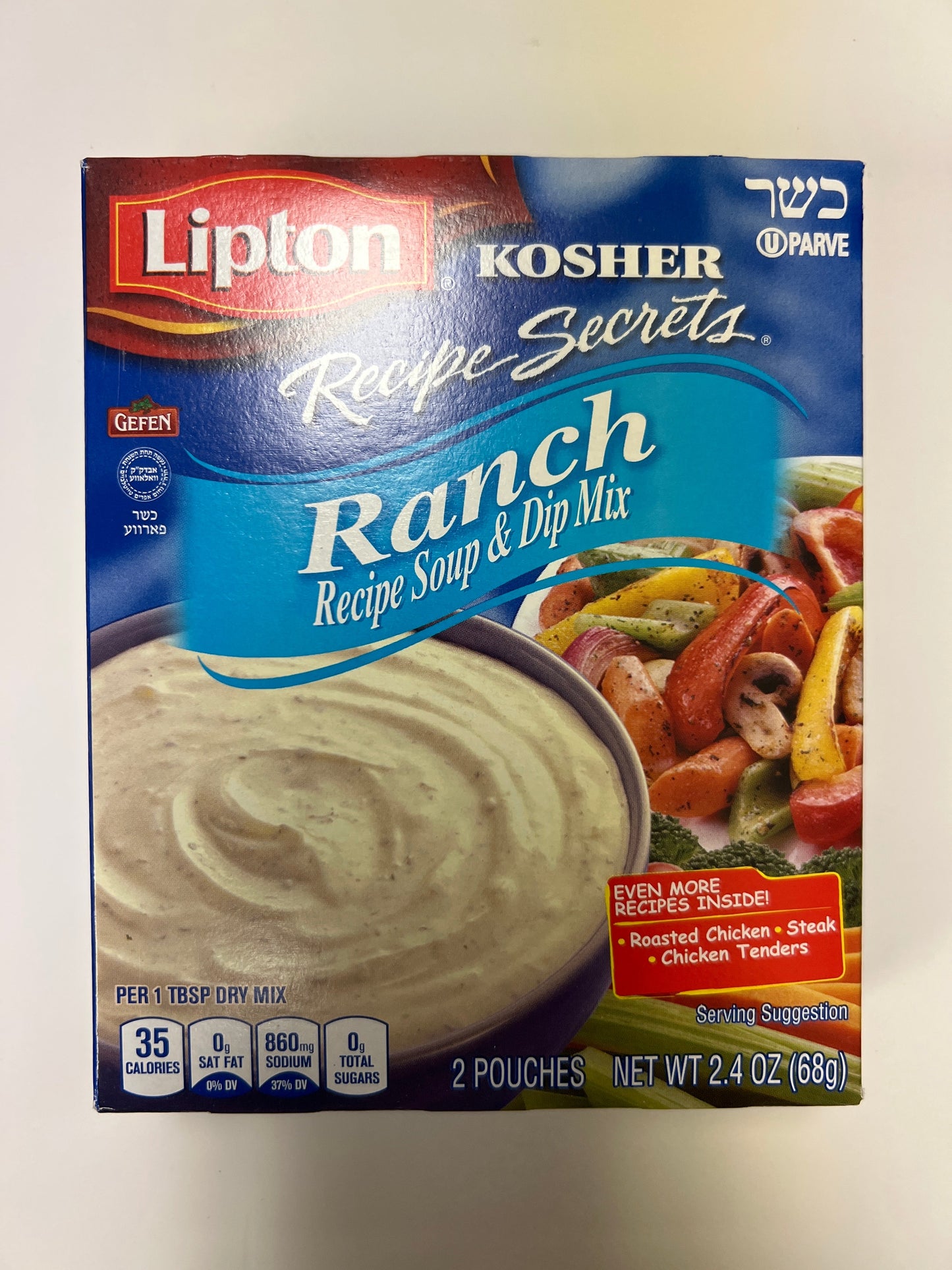 Lipton ranch recipe soup and dip mix