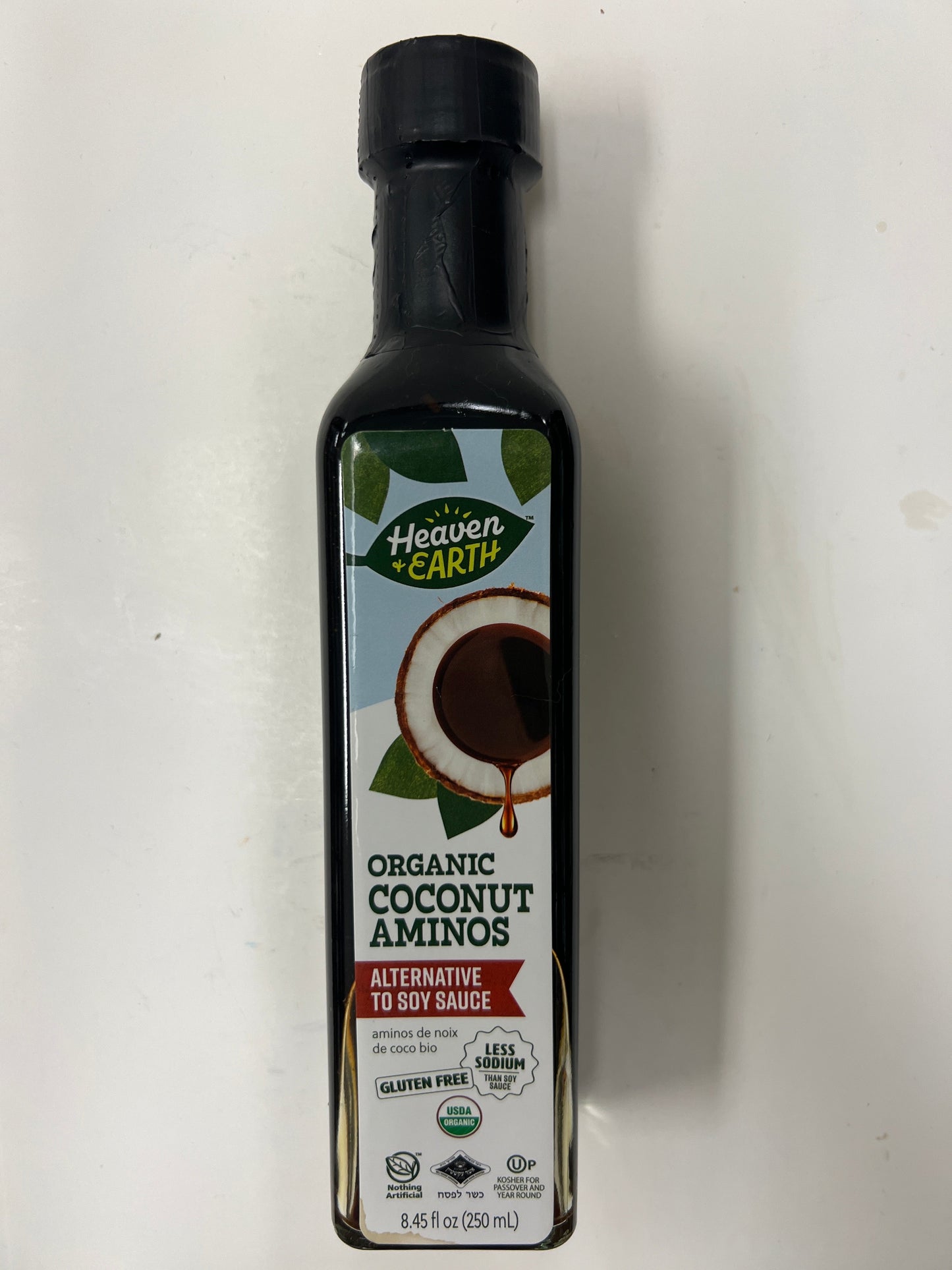 Heaven and earth organic gluten free coconut amino’s