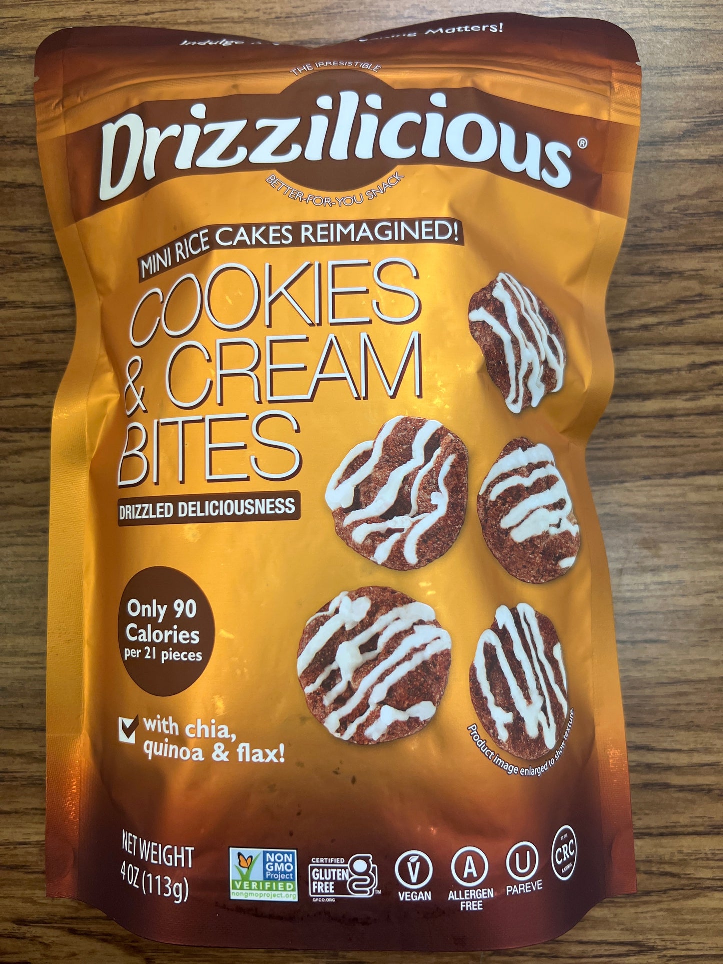 Drizzilicious cookies and cream bites