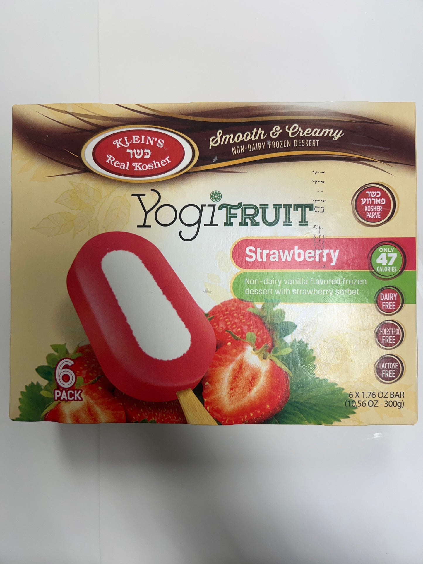 Klein’s parve yogifruit strawberry