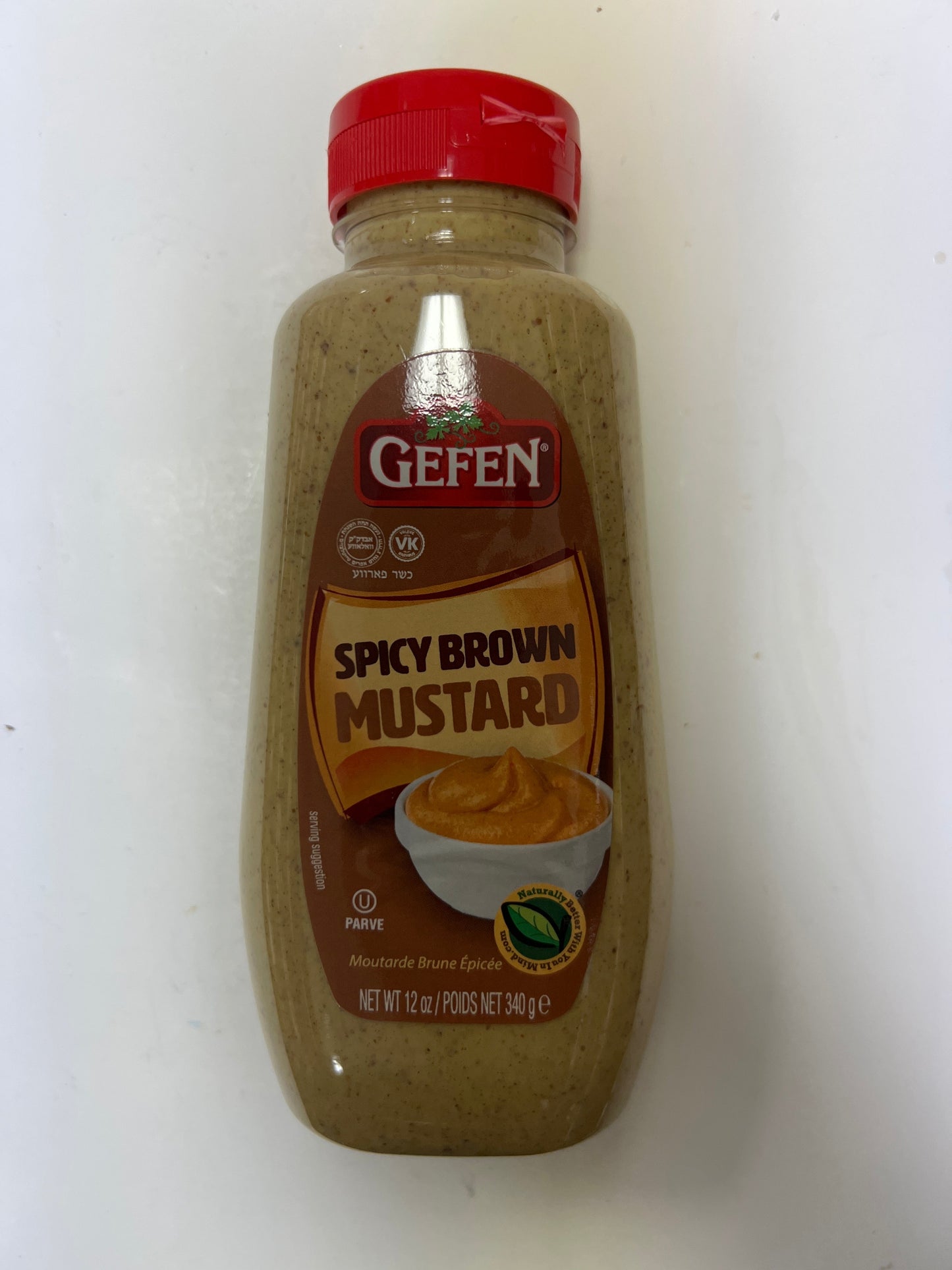 Gefen spicy brown mustard