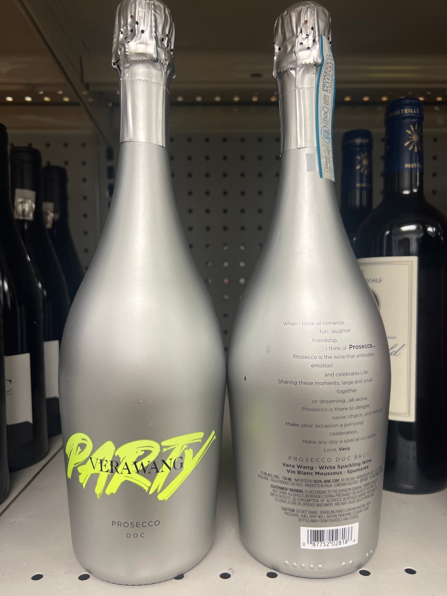 Vera Wang Prosecco Brut Party Mevushal