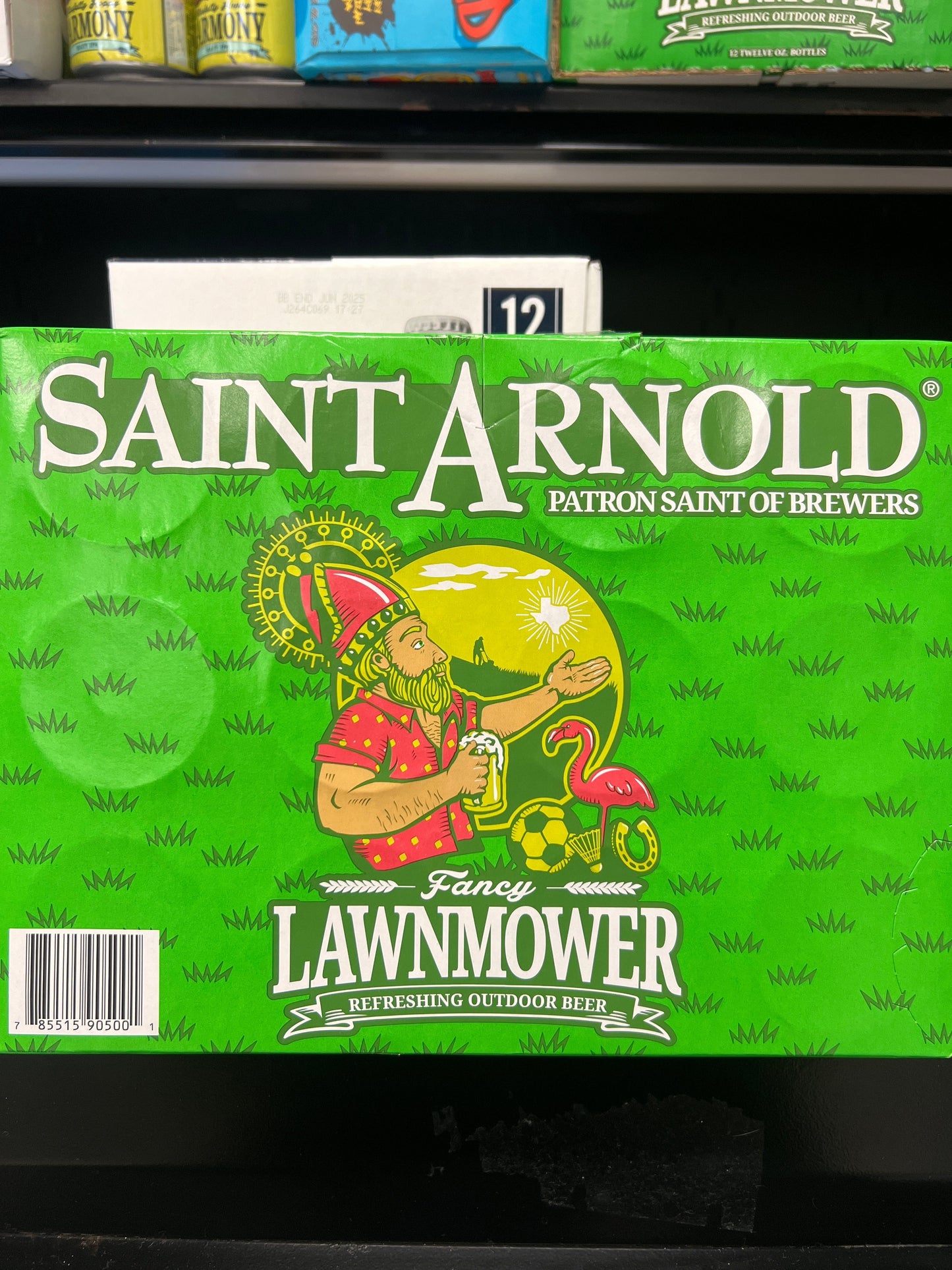 Saint Arnold lawnmower 12oz 12pk beer cans