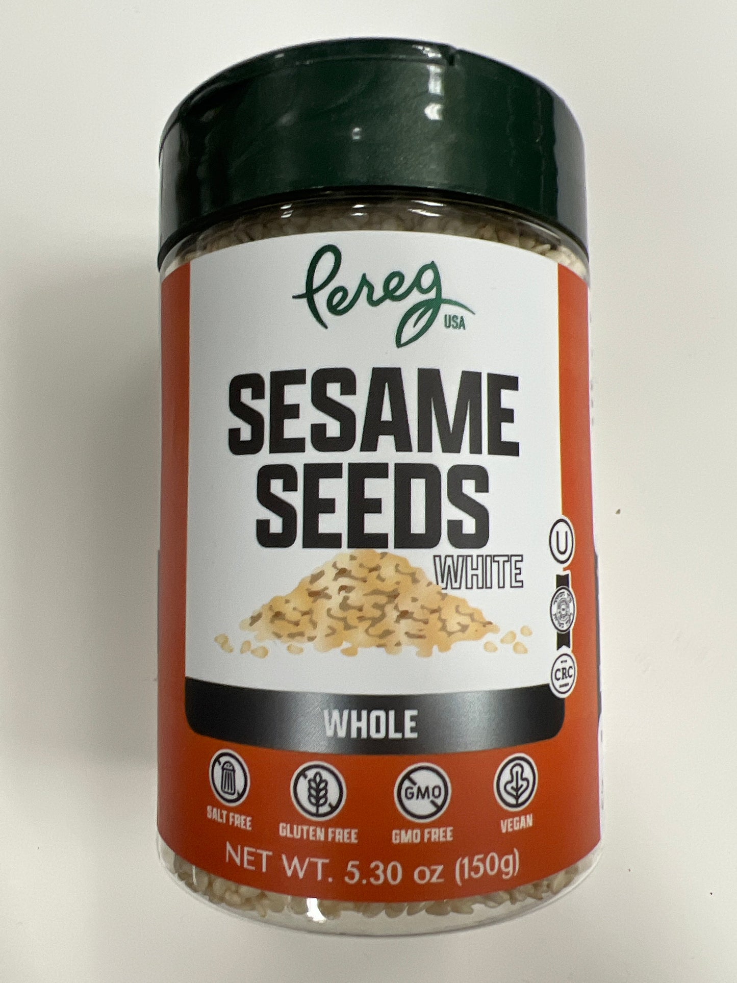 Pereg sesame seeds white. Whole