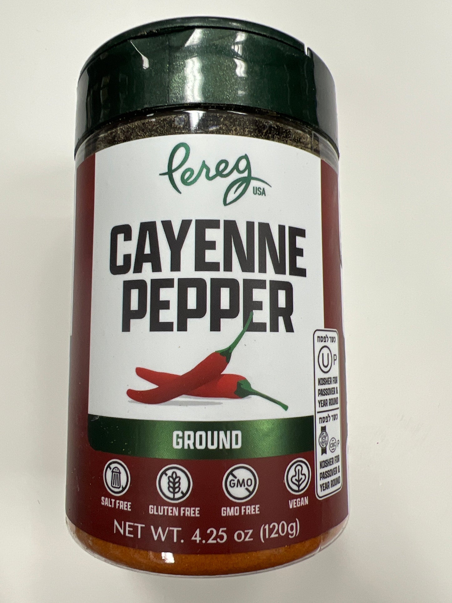 Pereg cayenne pepper. Ground