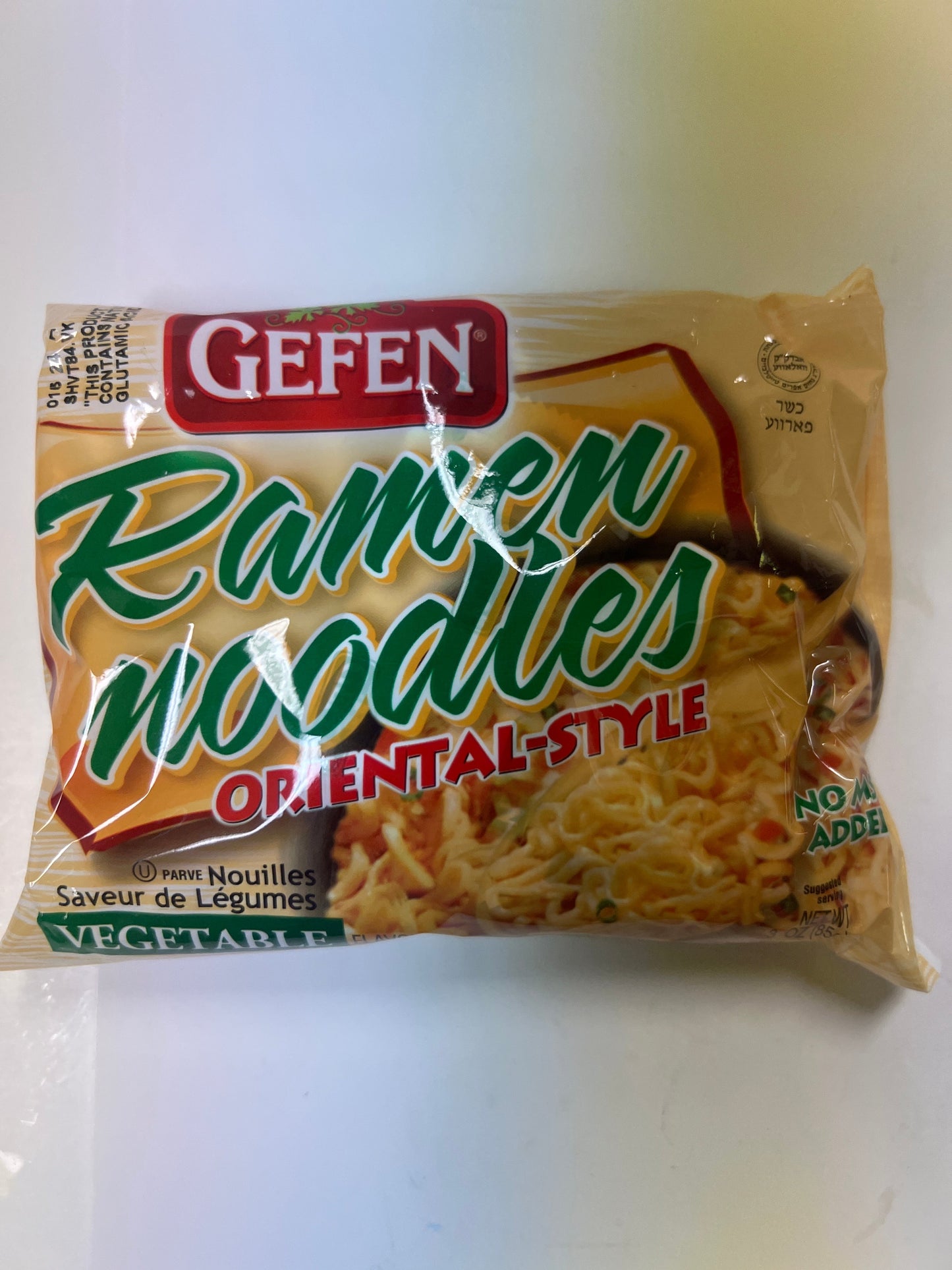 Gefen ramen noodles oriental style vegetable