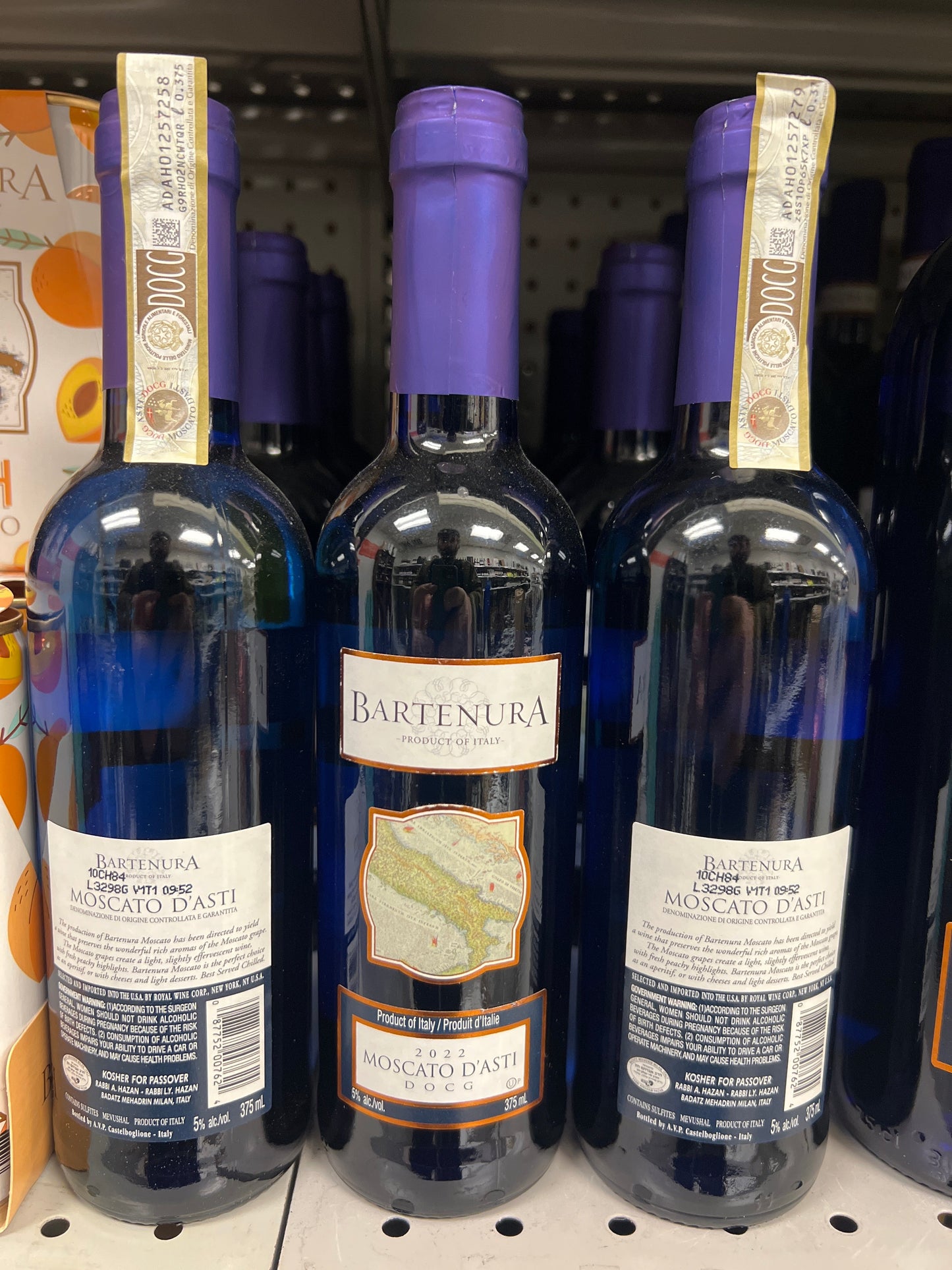 Bartenura Moscato D'Asti Mevushal 375ml
