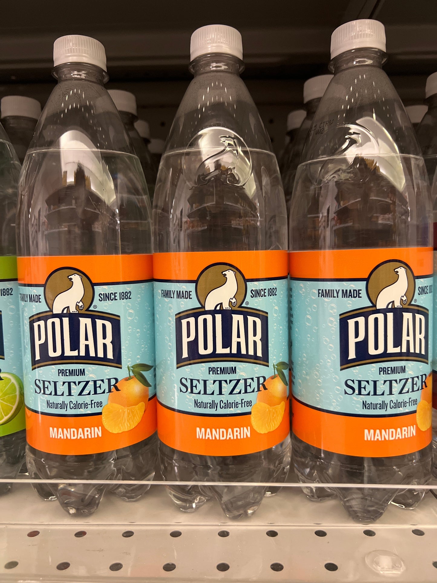 Polar premium seltzer mandarin 1L