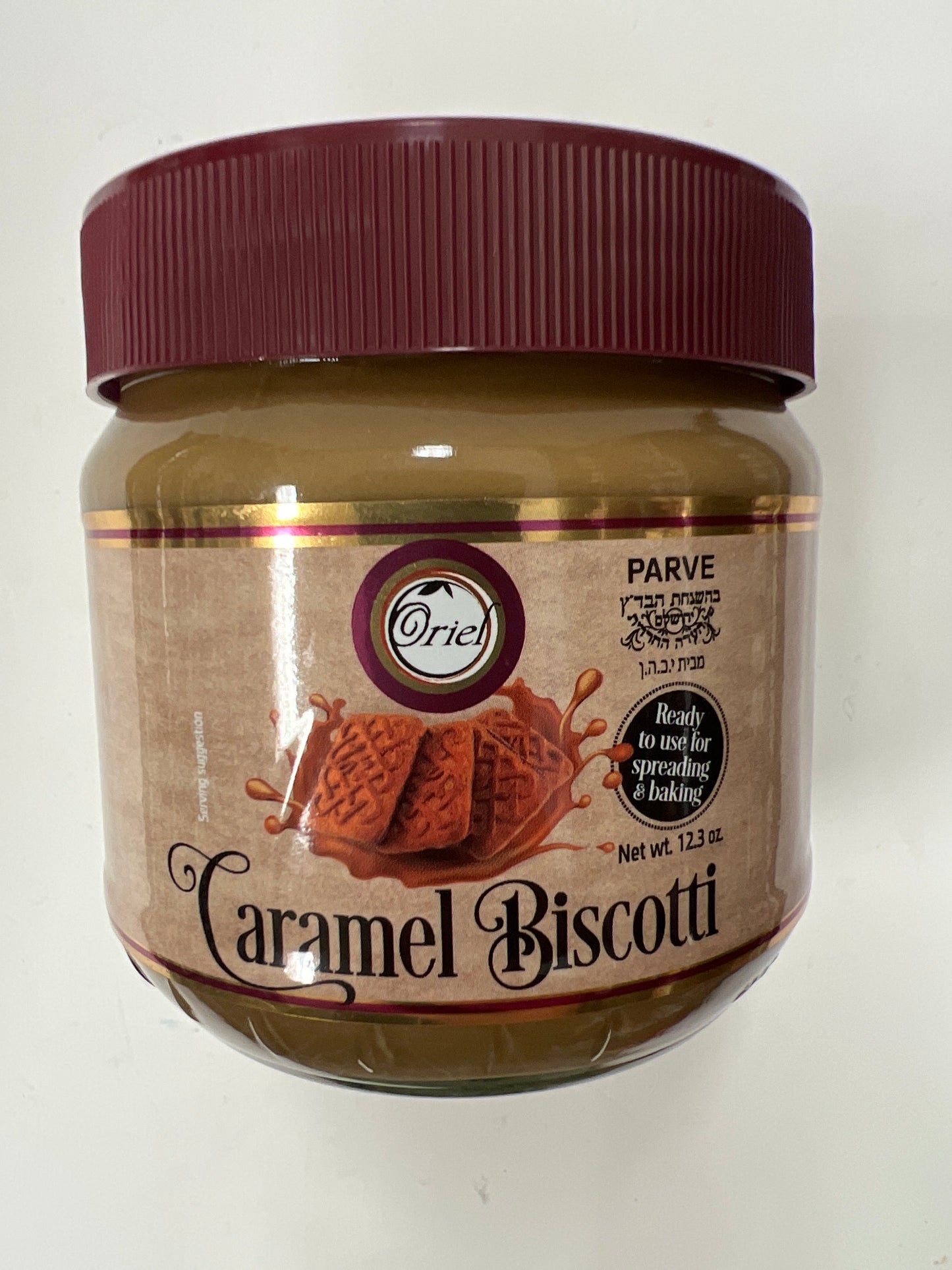 Oriel parve caramel biscotti