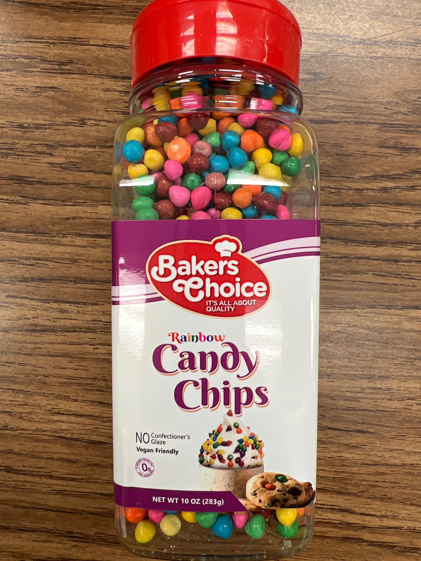 Baker’s choice rainbow candy chips