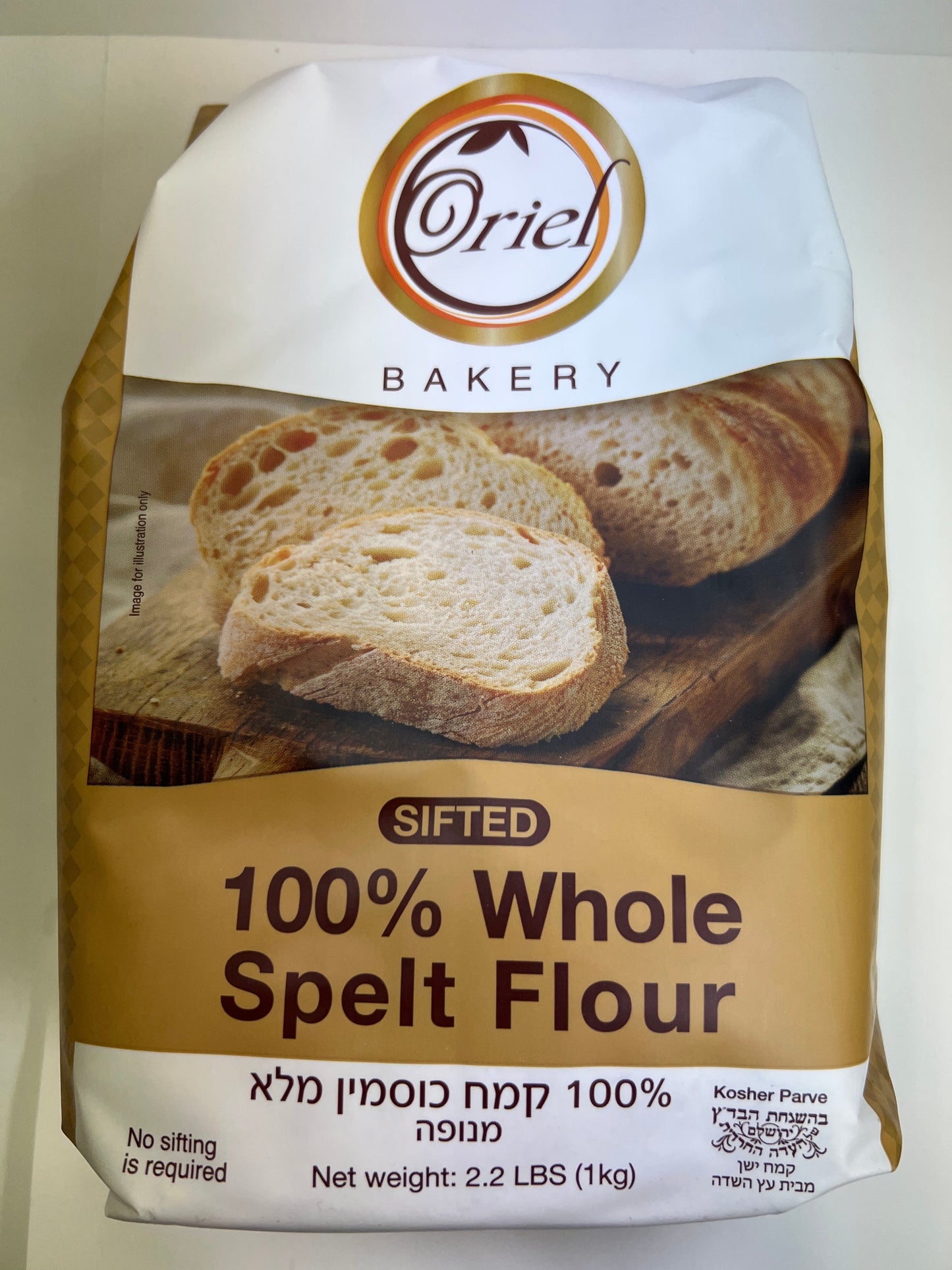 Oriel sifted 100% whole spelt flour