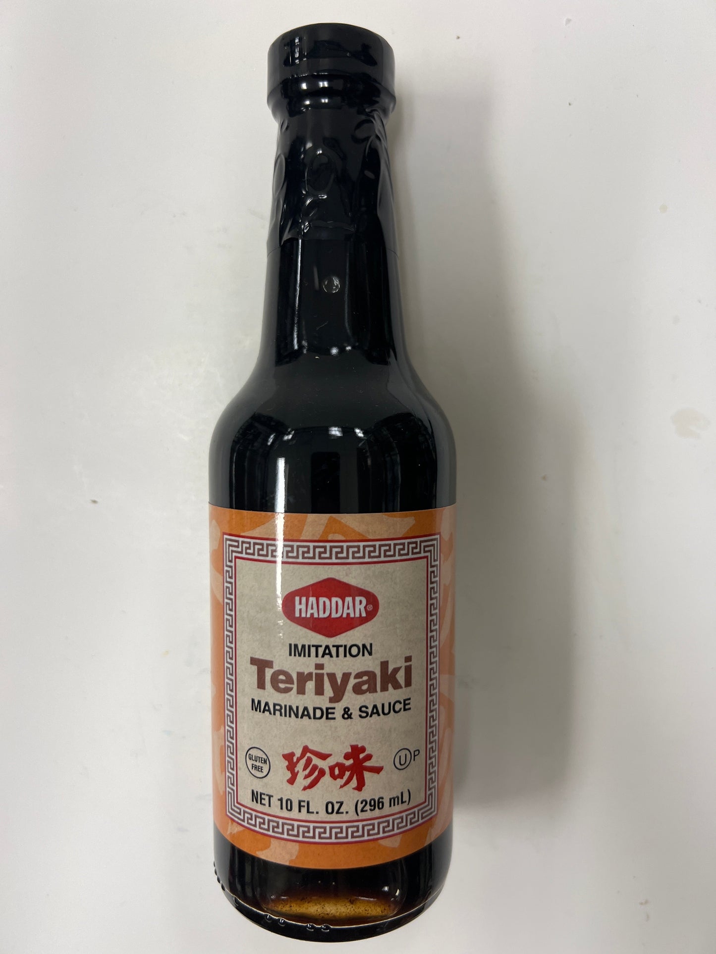 Haddar imitation gluten free teriyaki marinade and sauce