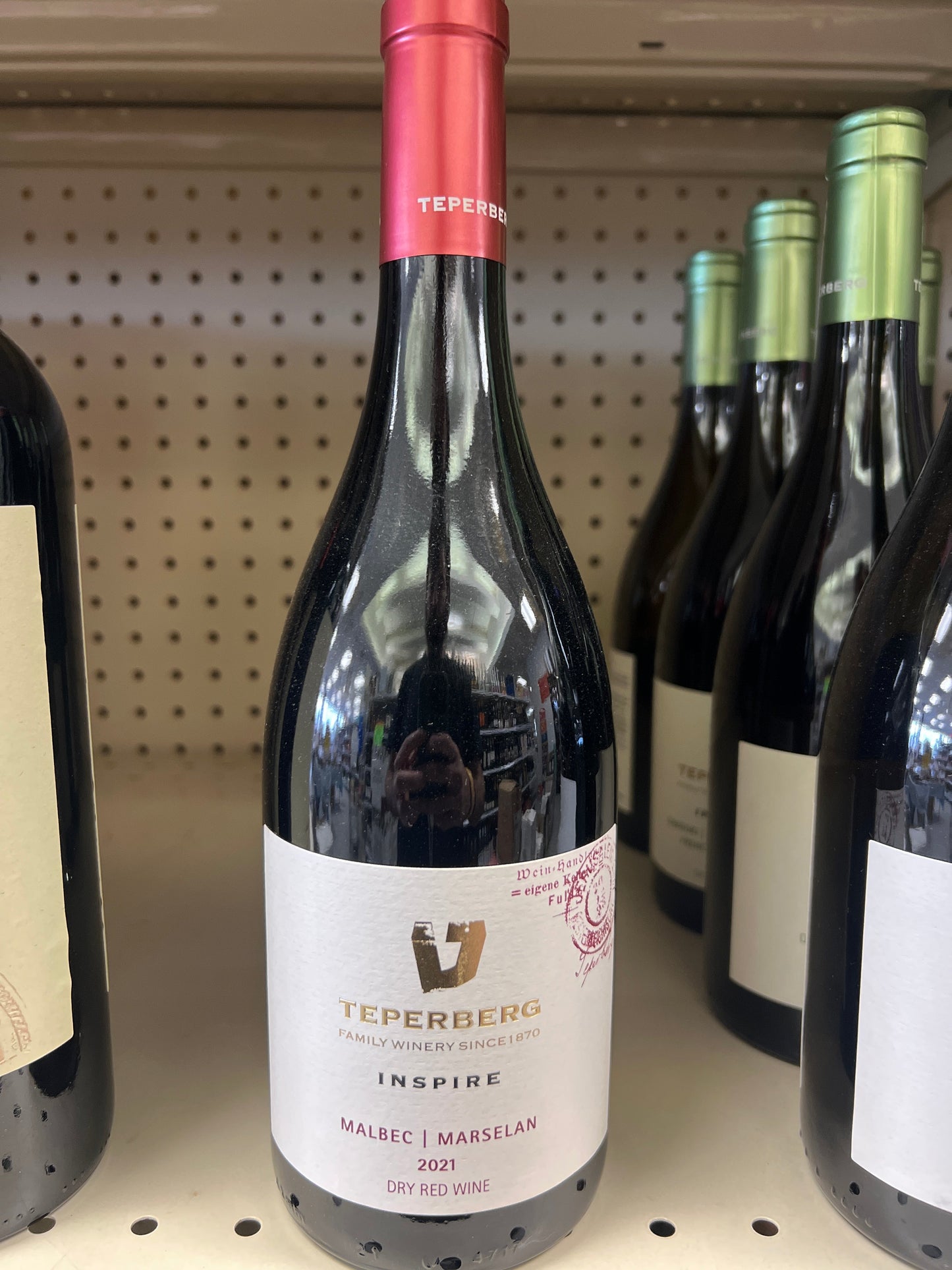 Teperberg Inspire Malbec Marselan Mevushal
