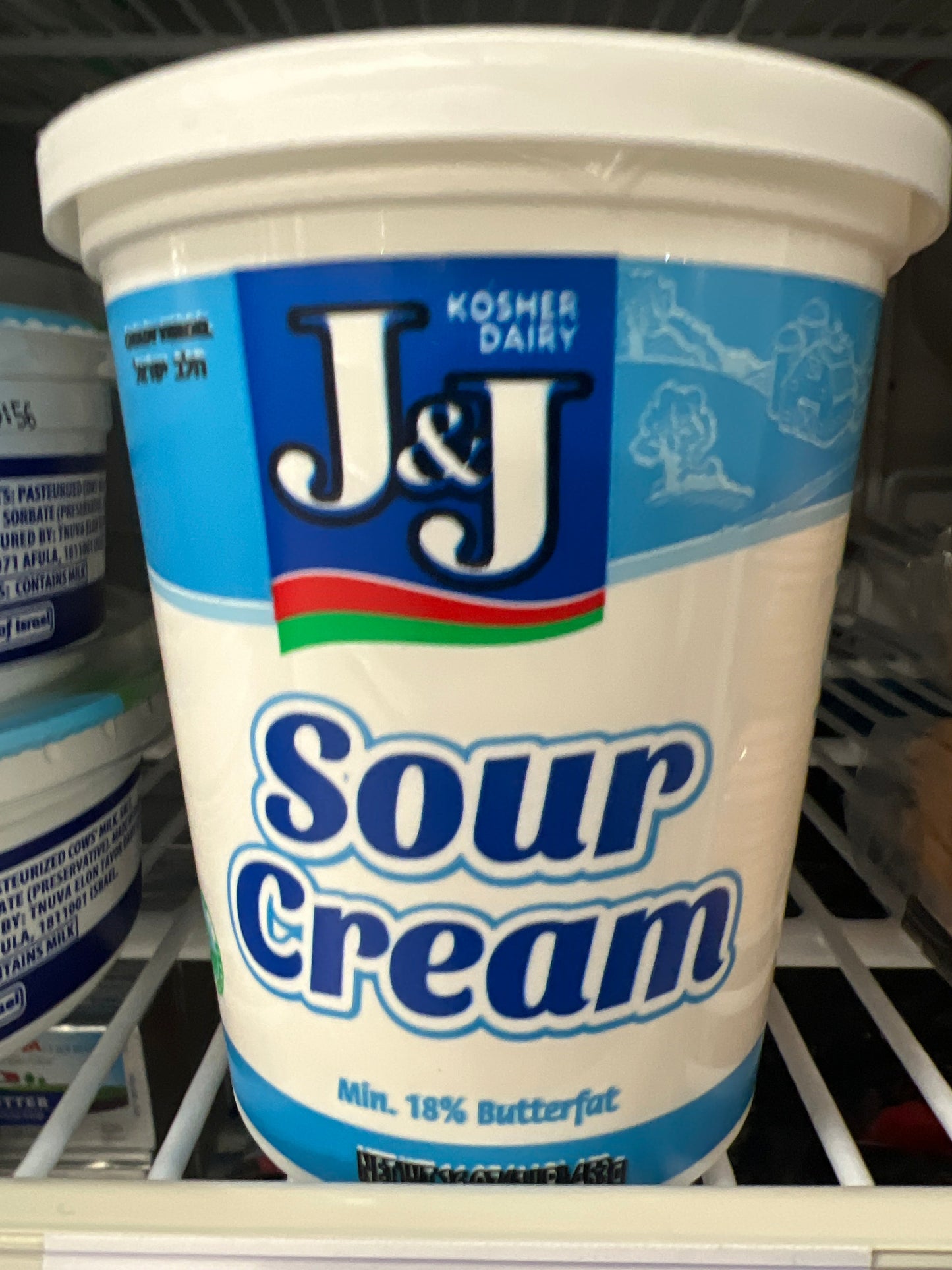 J and J sour cream