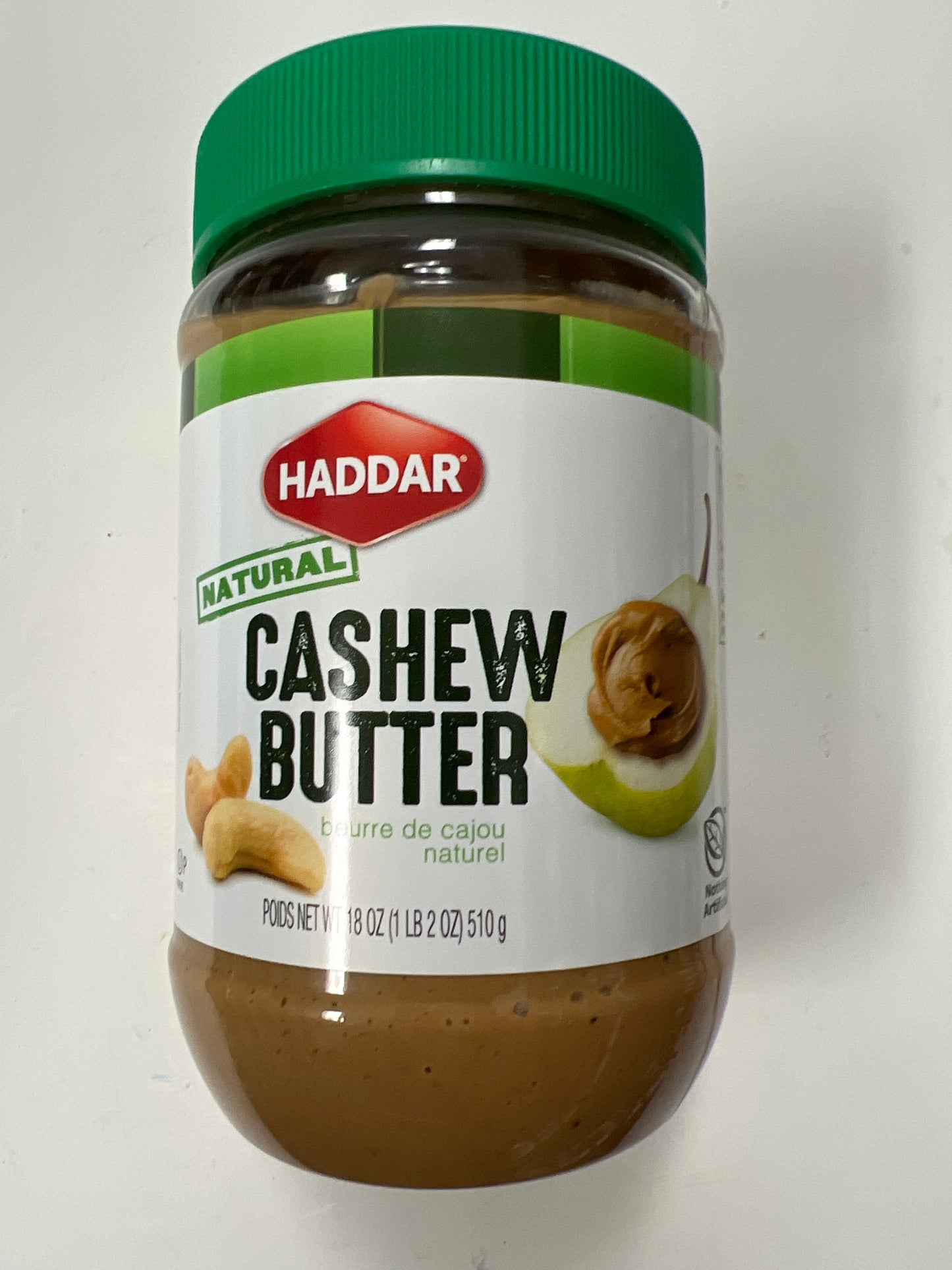 Haddar natural cashew butter
