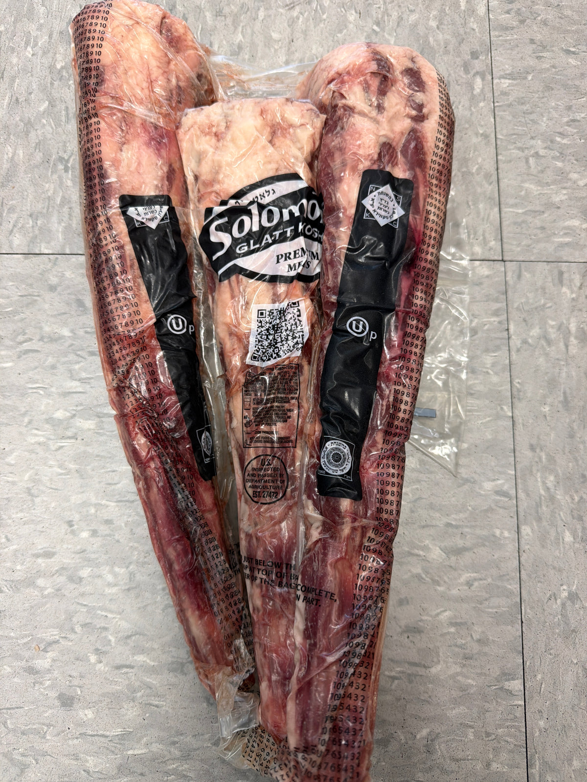 Solomon's Frozen Oxtail $28.99/lb. Price adjusted at checkout approximately 3lbs