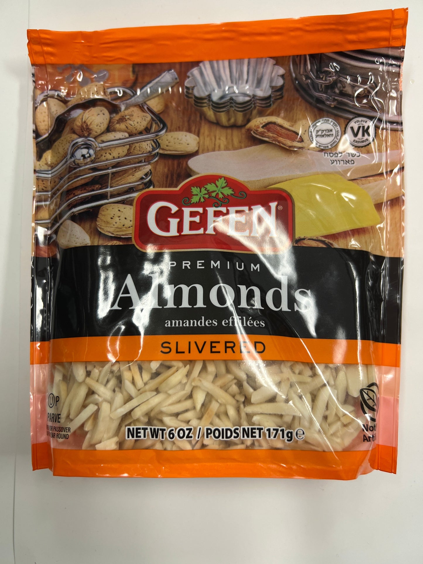Gefen premium slivered almonds