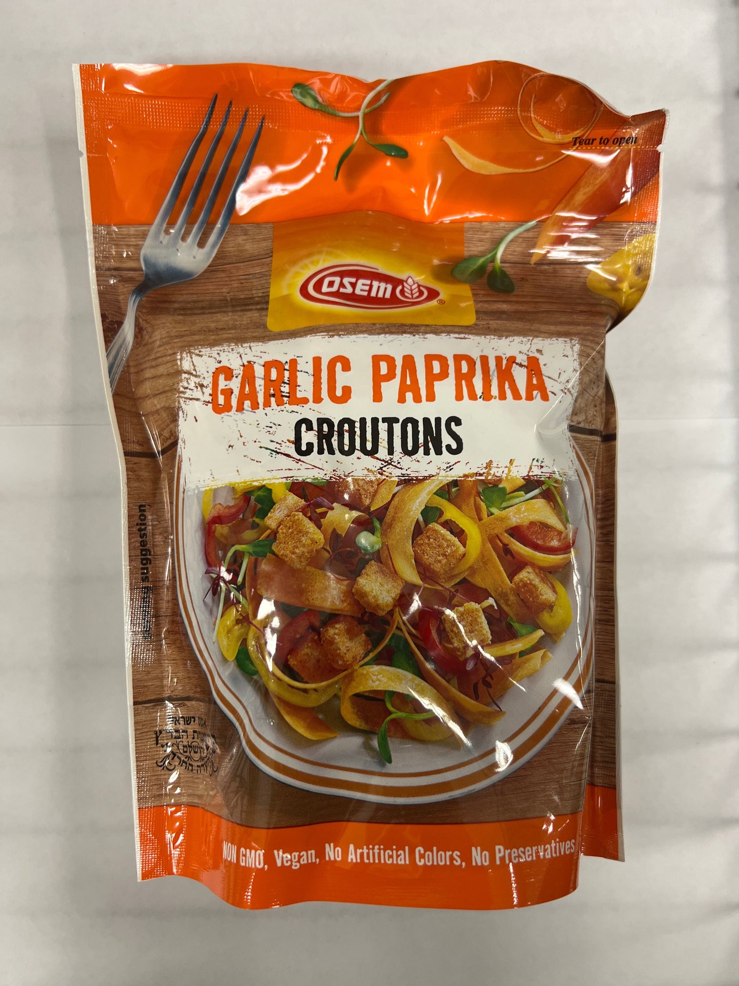 Osem garlic paprika croutons