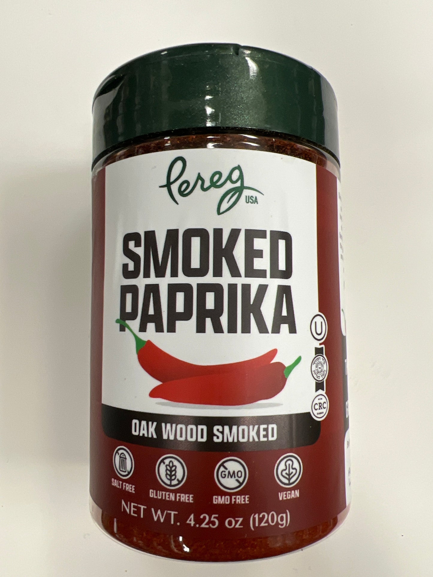Pereg smoked paprika. Oak wood smoked