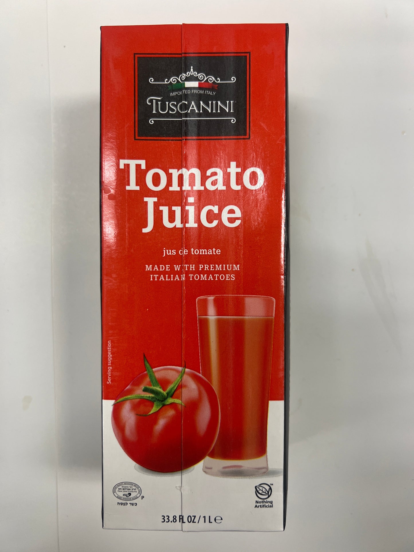 Tuscanini tomato juice 33.8oz
