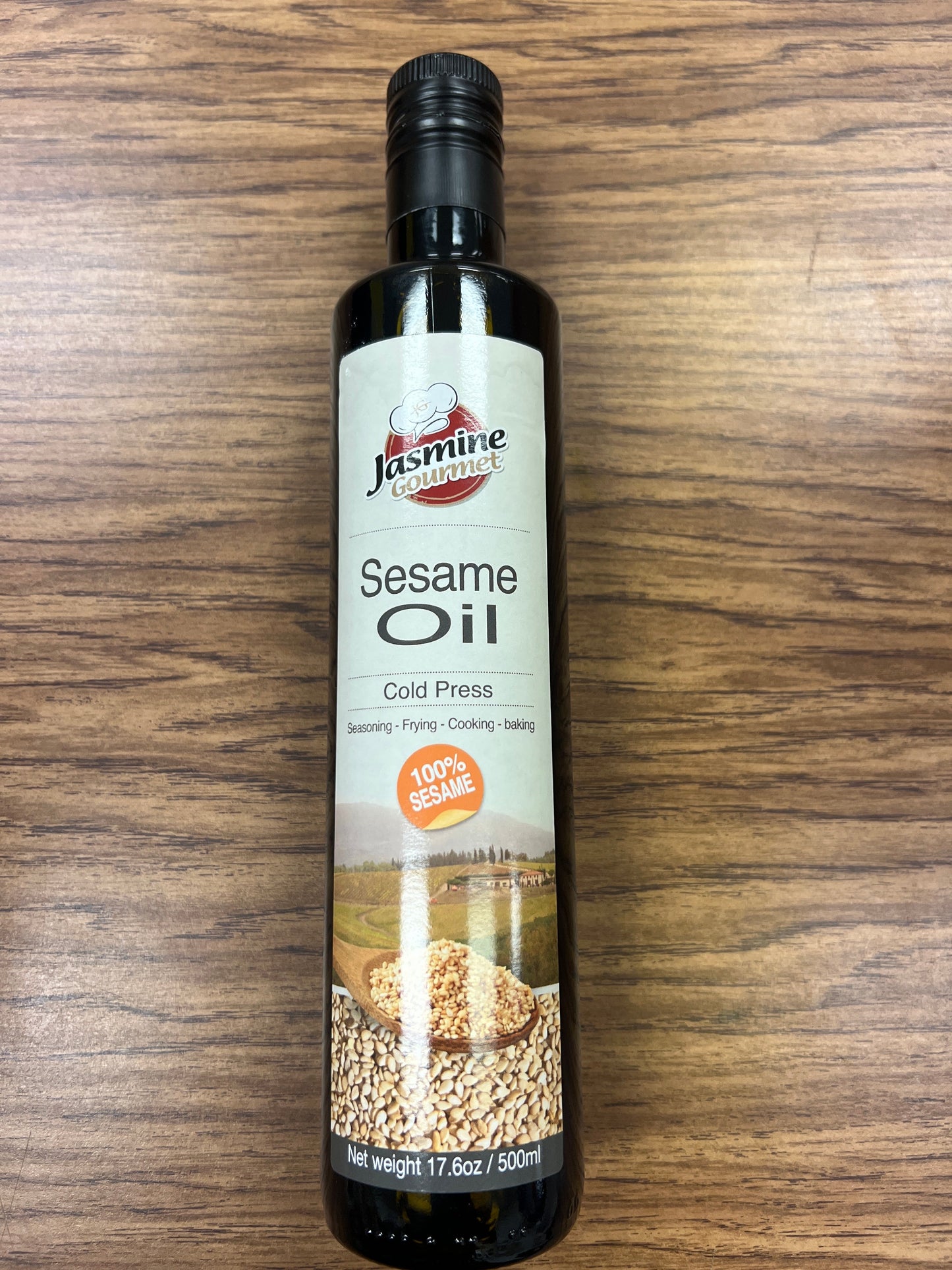 KFP Jasmine gourmet 100% sesame oil cold press 17.6oz