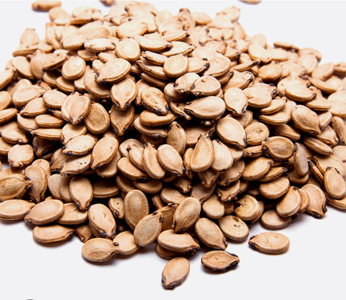 Yossef roasting. Roasted watermelon seeds by weight 1g ($1.30)