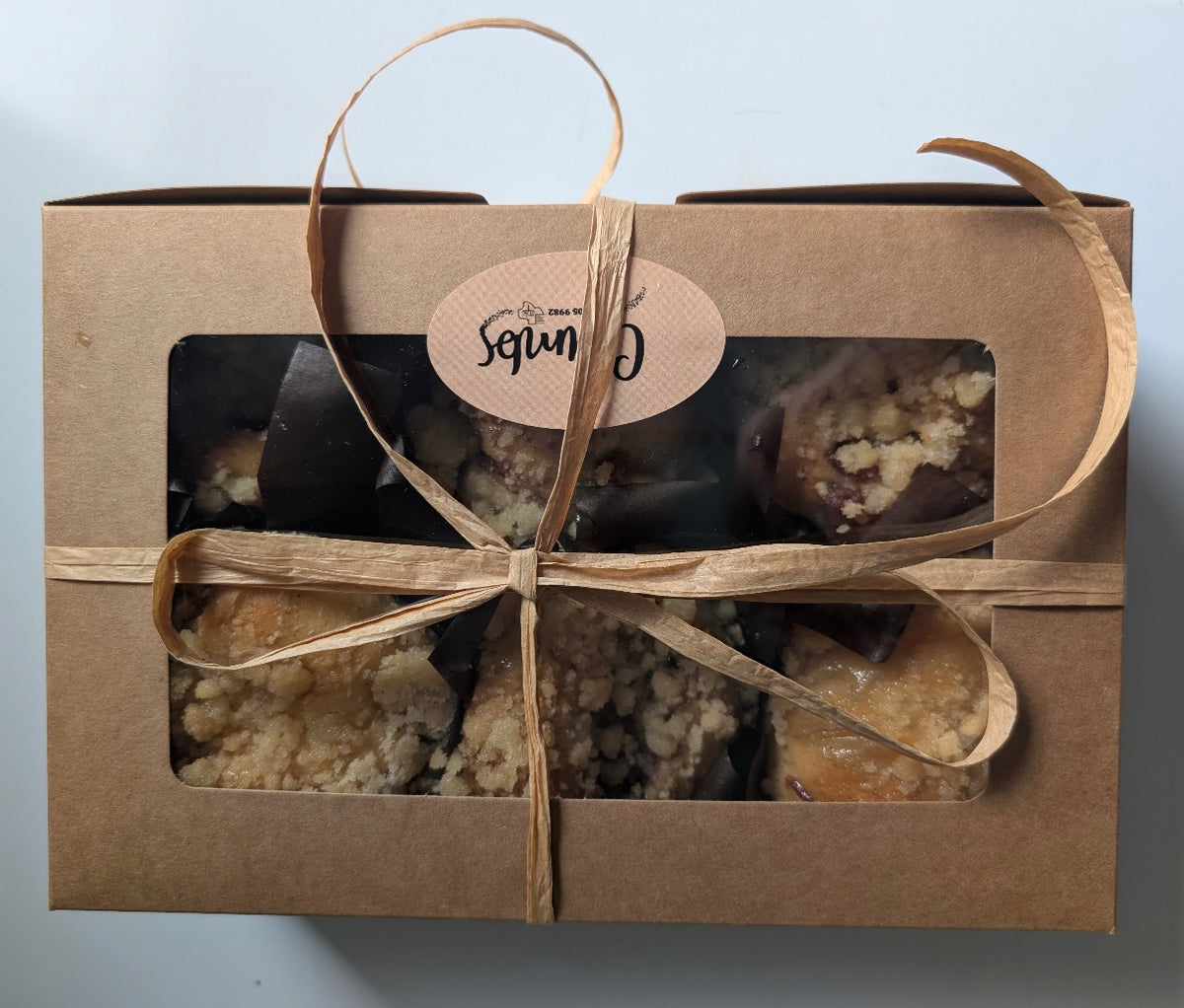 Crumbs. Box of 6 Apple Cinnamon Sourdough Babkas