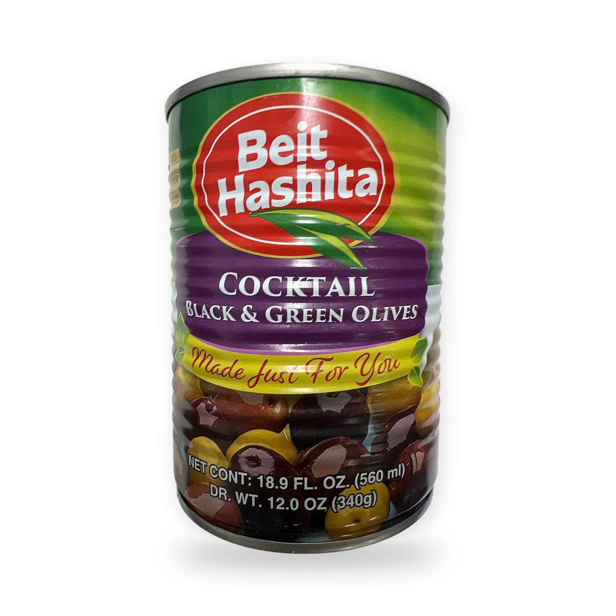 Beit hashita. Cocktail black and green olives