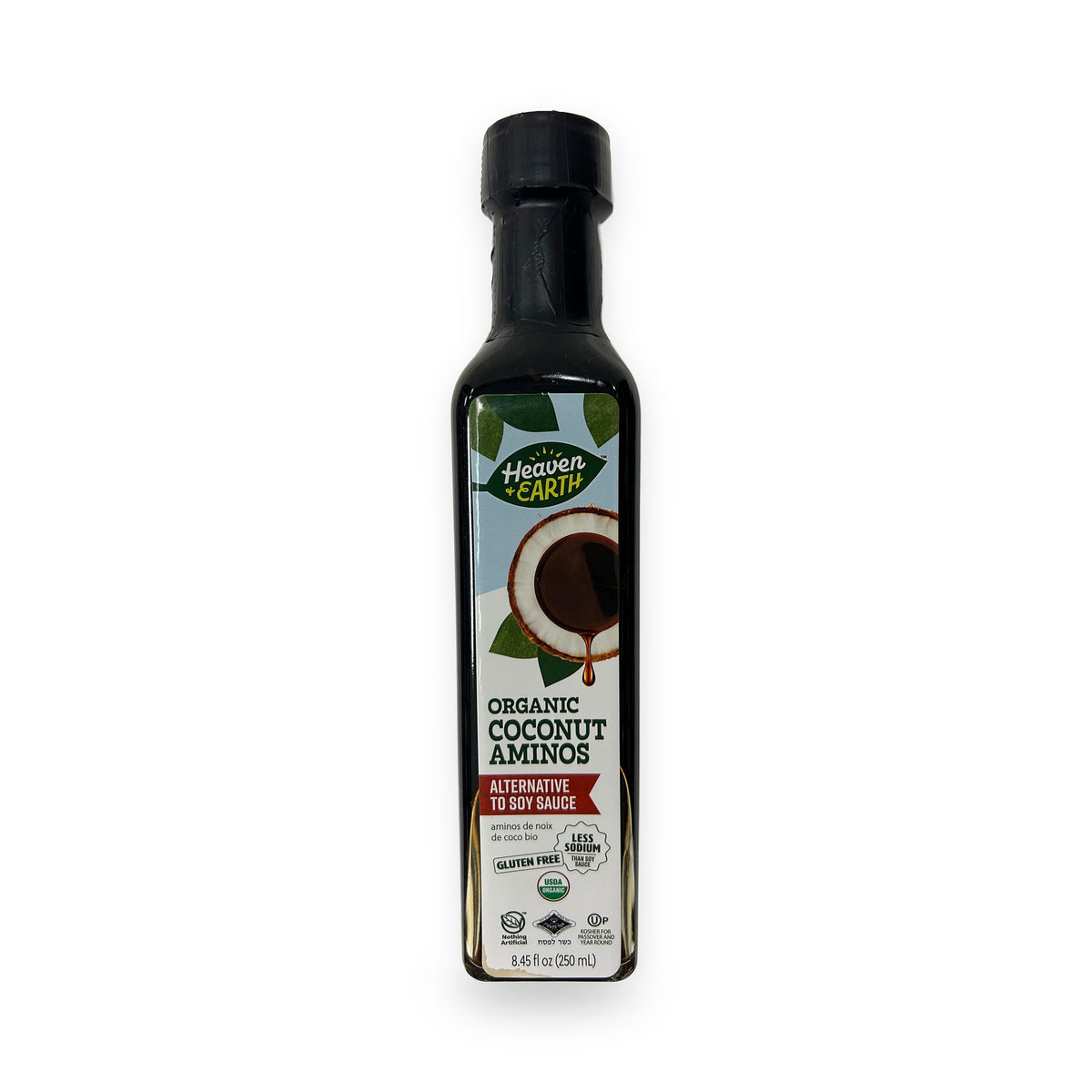 Heaven and earth organic gluten free coconut amino’s