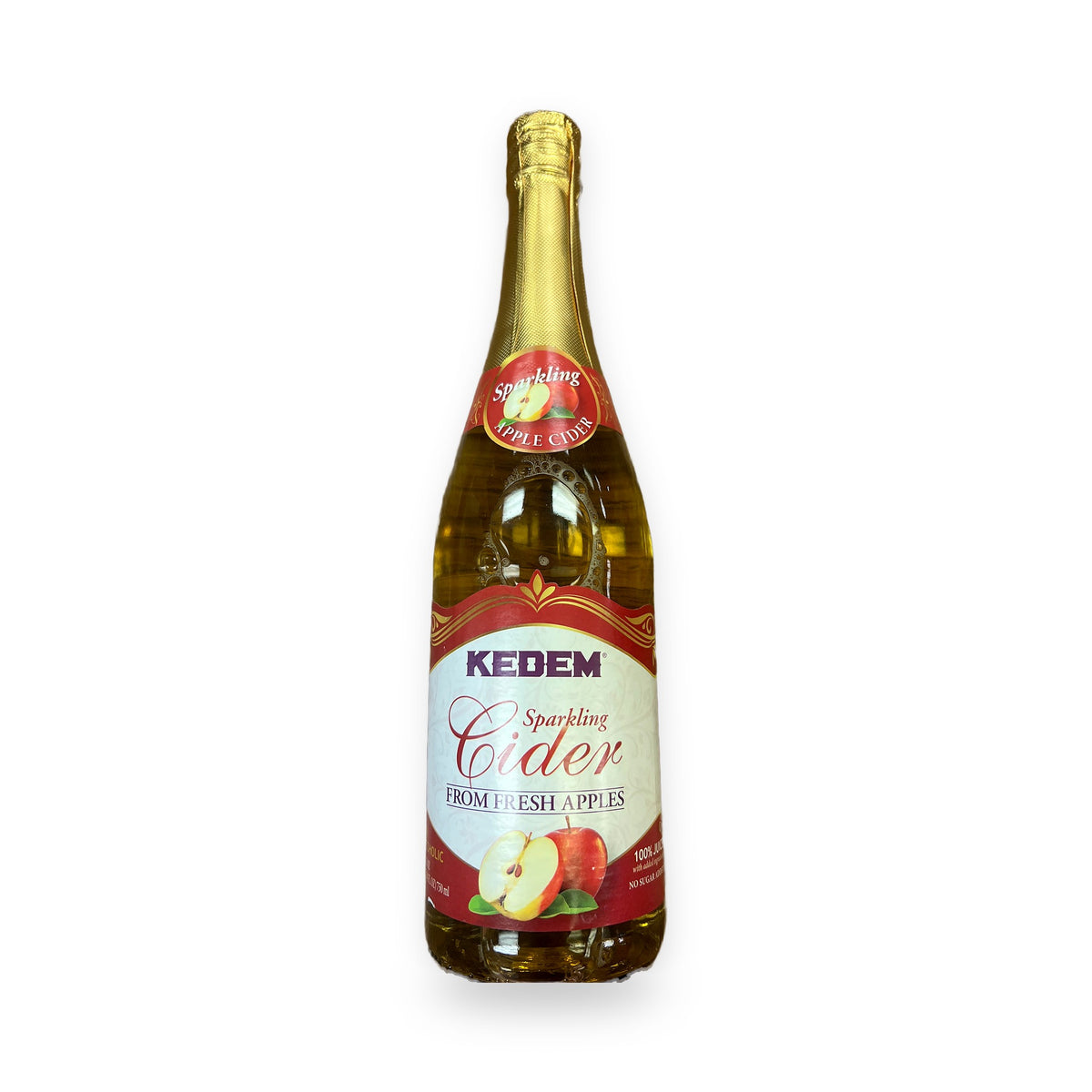 Kedem sparkling cider from fresh apples 25.4oz