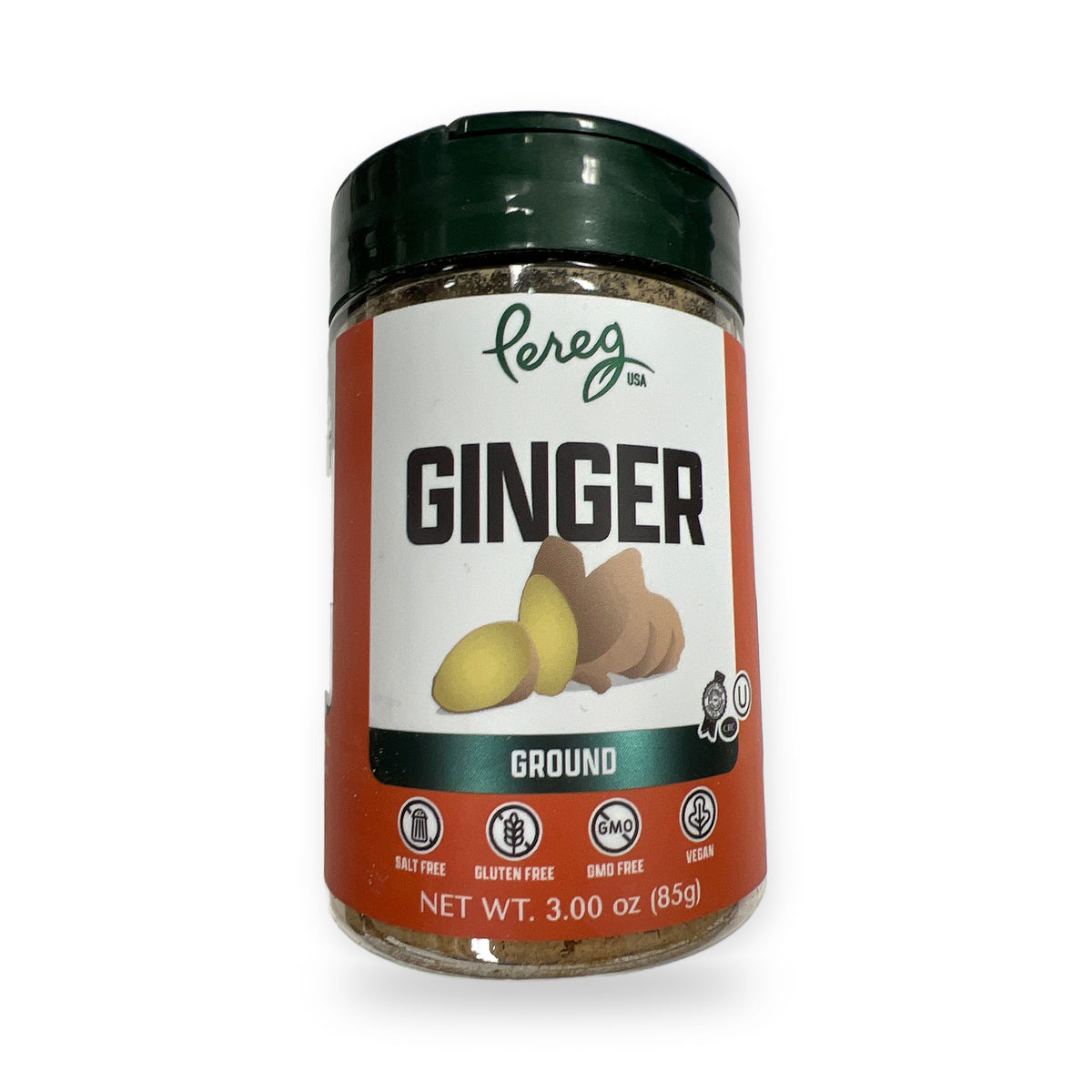 Pereg ginger. Ground