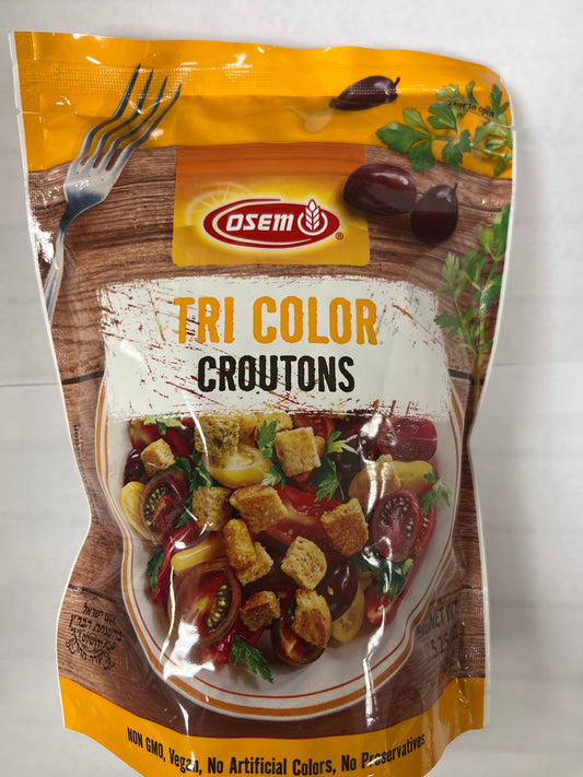 Osem tri color croutons