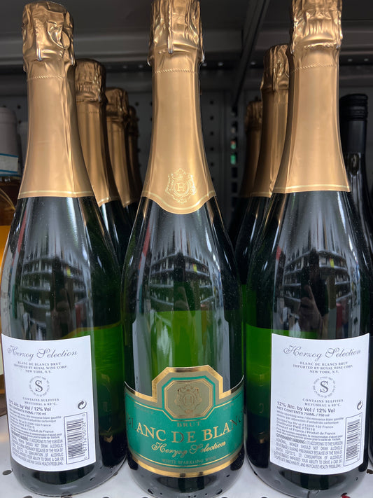 Herzog Selection Brut Blanc de Blancs France Mevushal