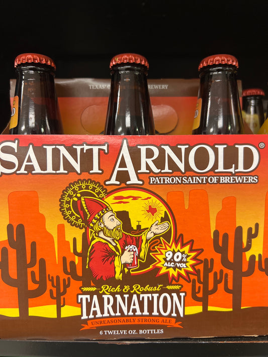 Saint Arnold tarnation 12oz 6pk beer bottles